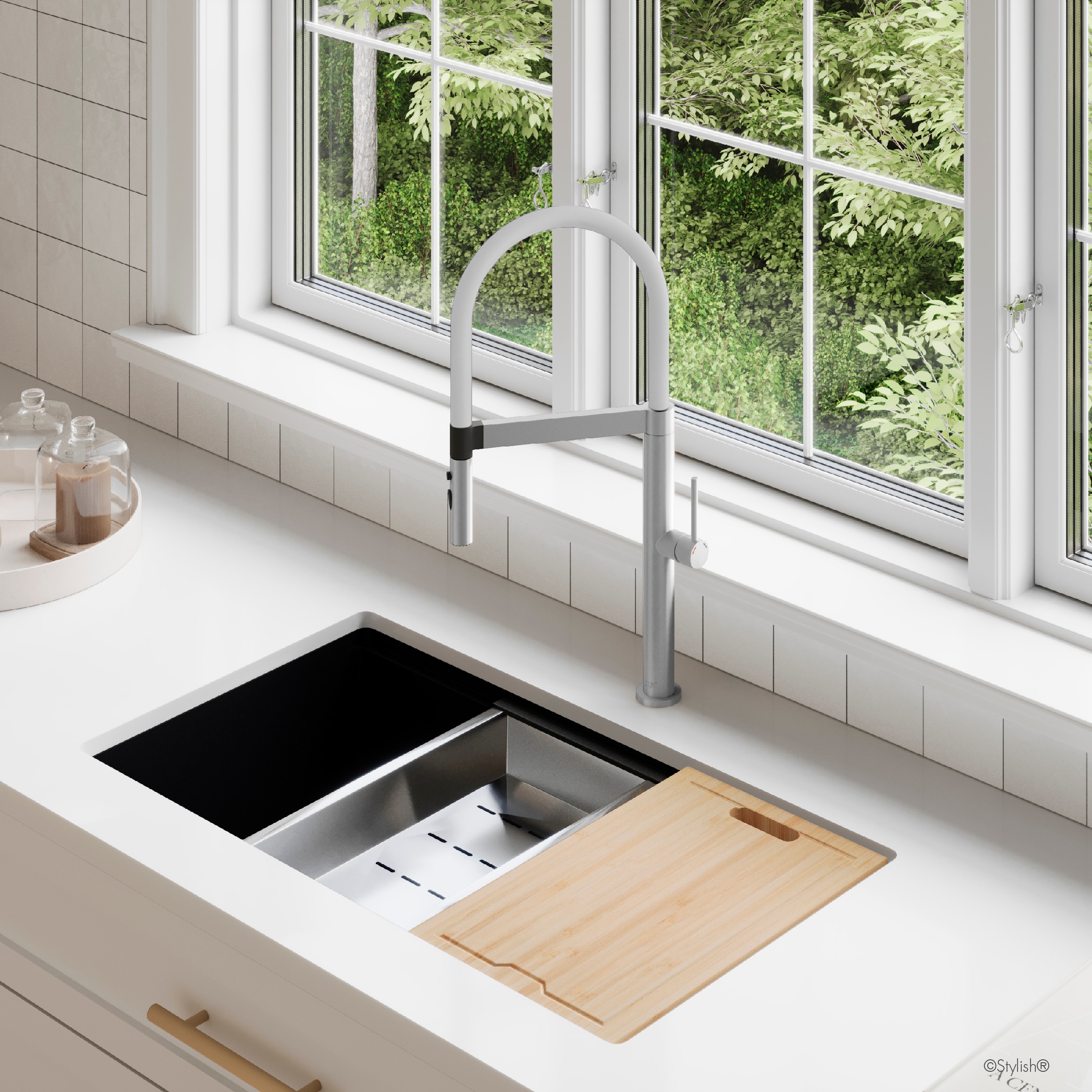 Stylish K-140H Kitchen-Faucets - View #2