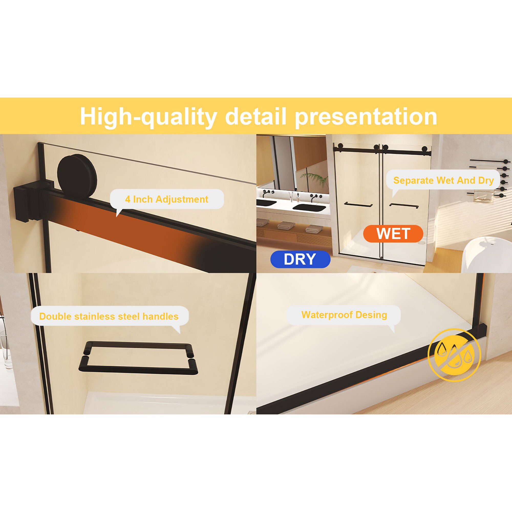 CASAINC CA-BF13148 Shower-Doors - View #9