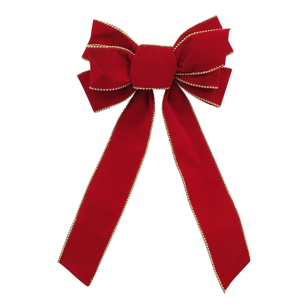 4” x 10yd Plaid Glitter Christmas Ribbon - Decorator's Warehouse