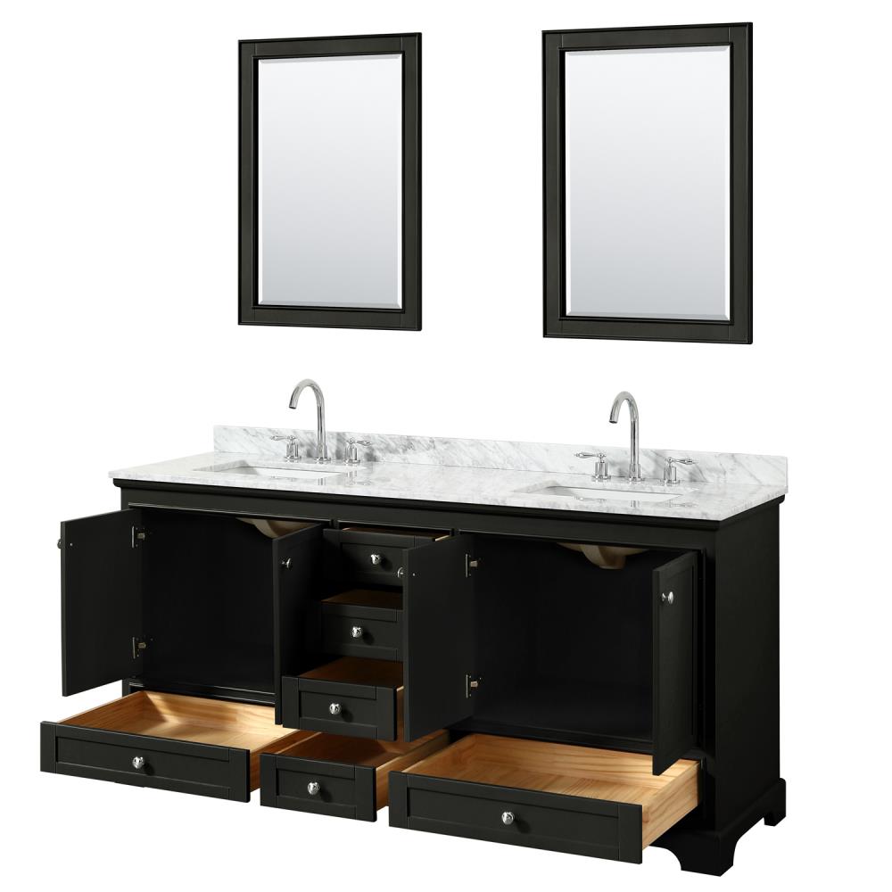 Wyndham Collection WCS202072DDECMUNSM24 Bath-Vanity-Combo - View #2