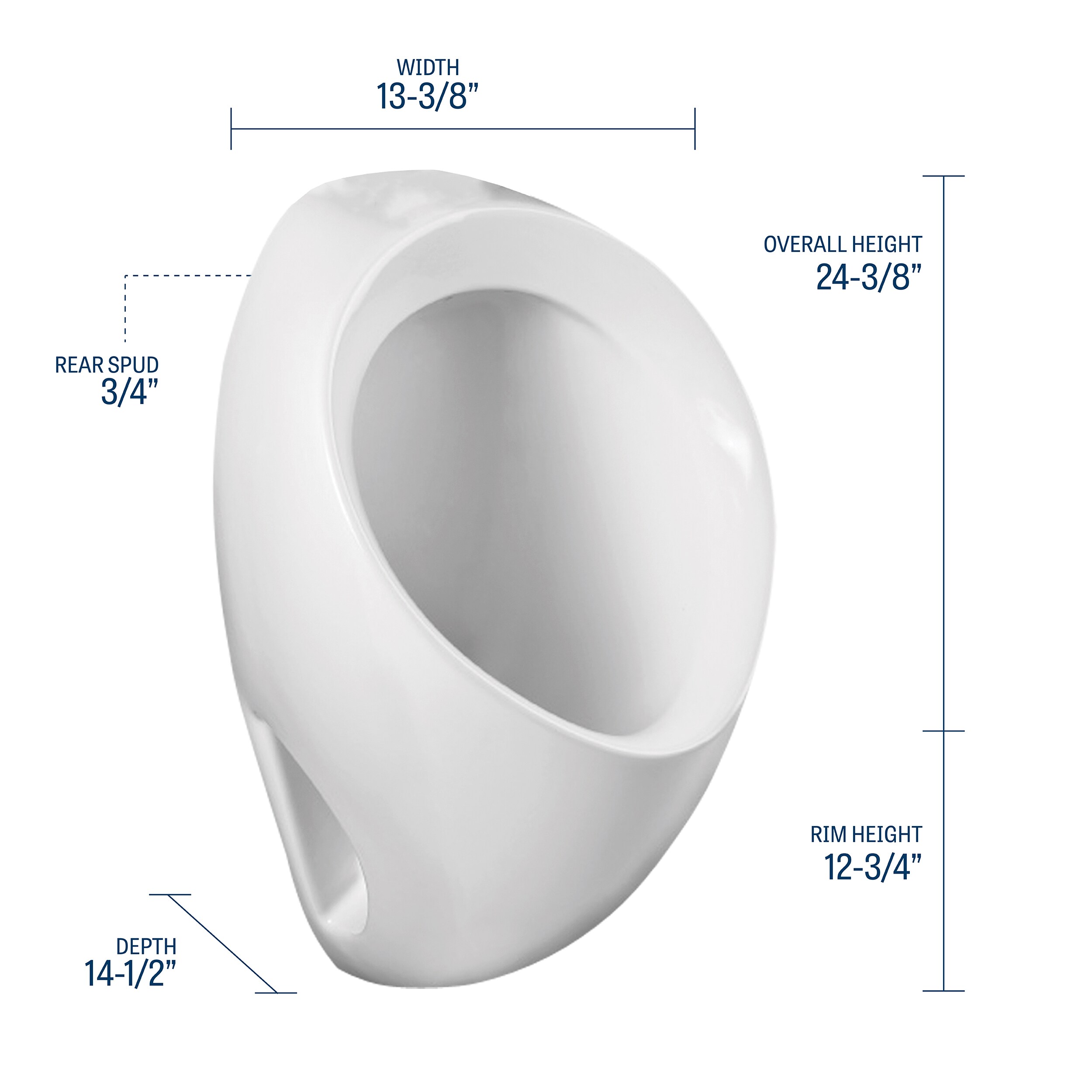 Mansfield 422RS urinals - View #3