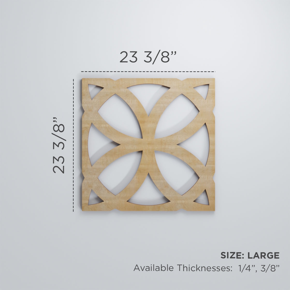 Ekena Millwork WALW24X24X0250DVNCH Wall-Panels - View #3