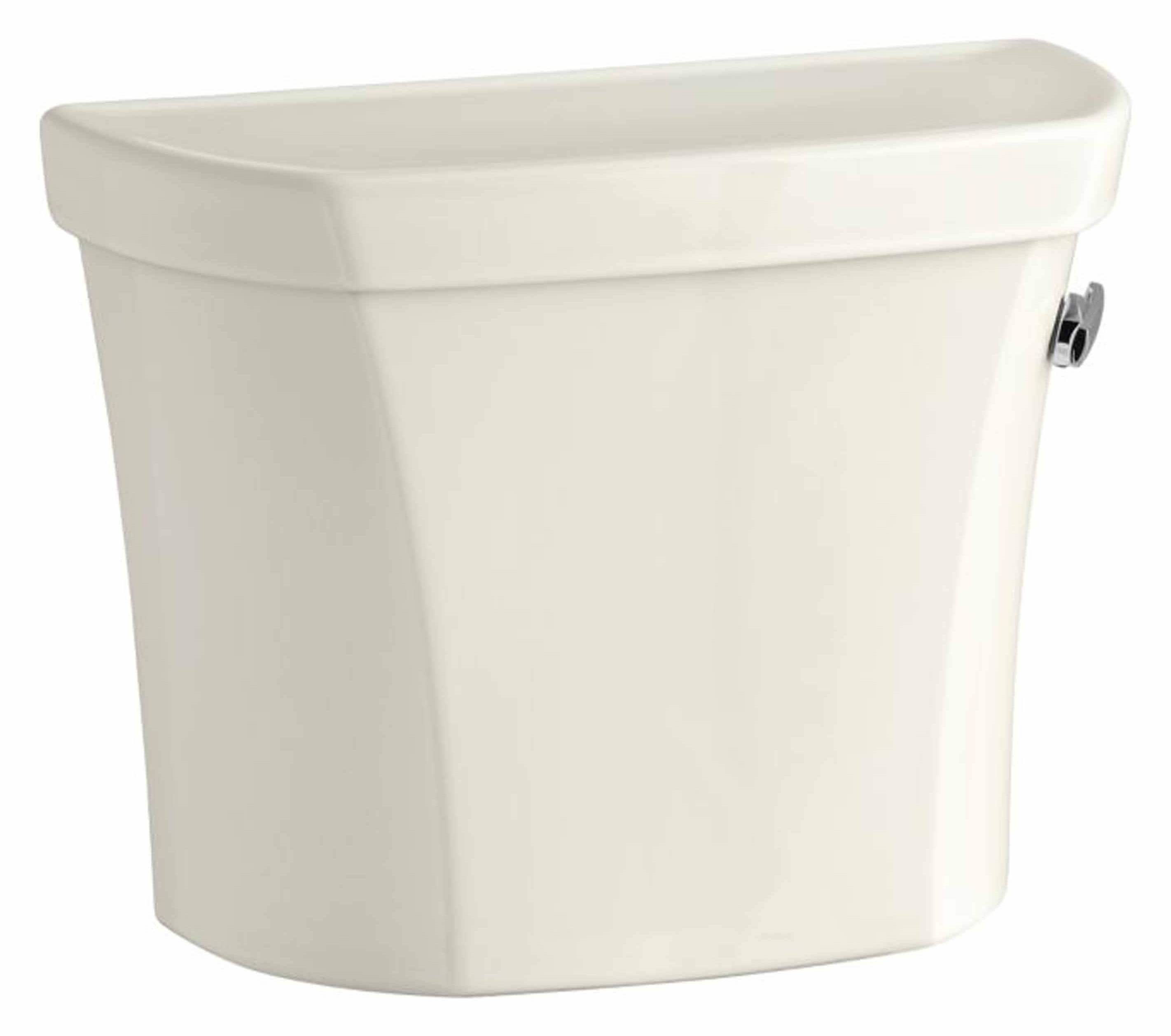 KOHLER 4468-RA-96 Wellworth Biscuit 1.6 -GPF Single -Flush High Efficiency Toilet Tank