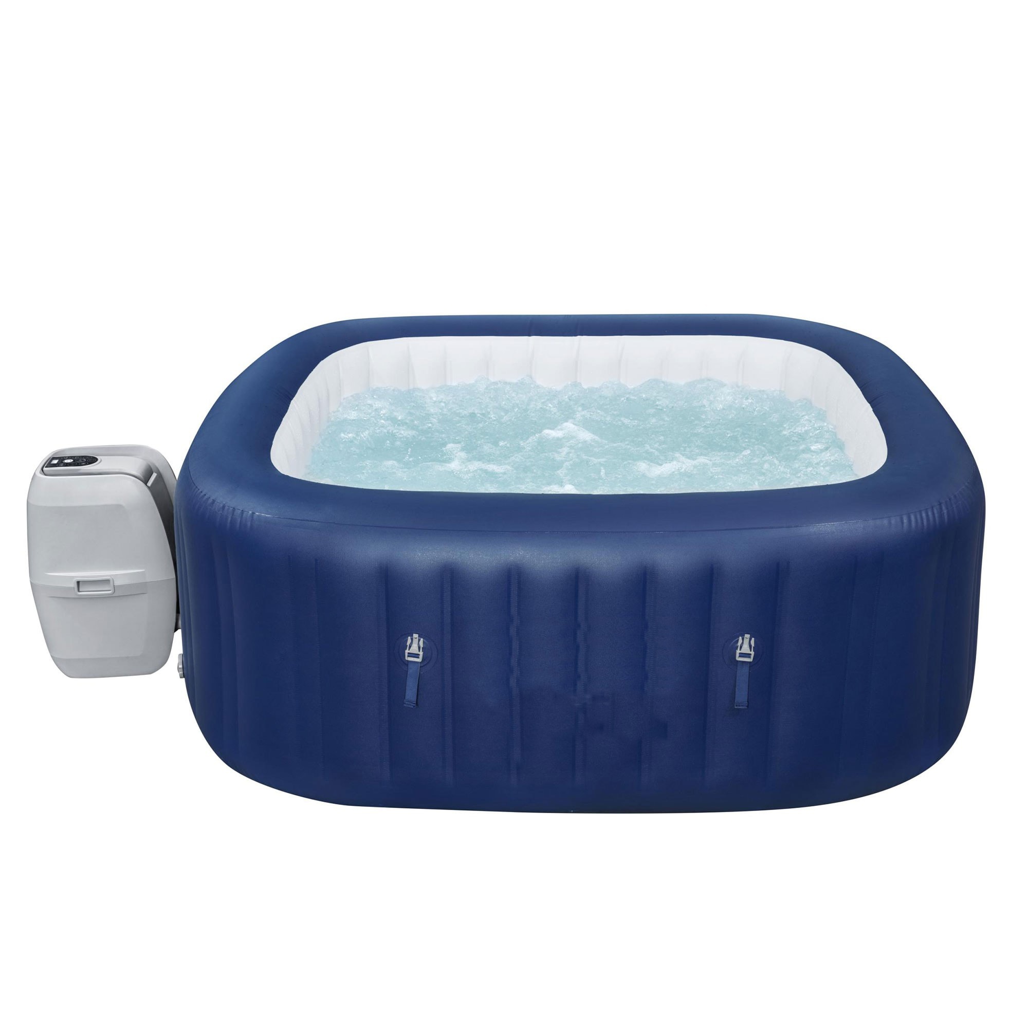 Coleman 71-in x 26-in 4-Person Inflatable Round Hot Tub in the Hot Tubs ...