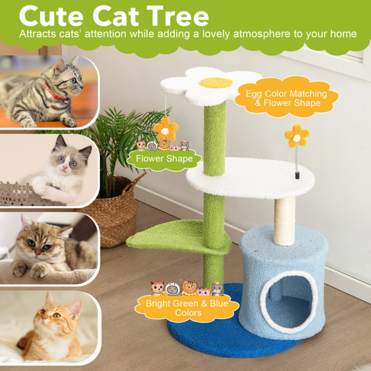 Mondawe MO-PV10084BL Cat-Trees - View #4