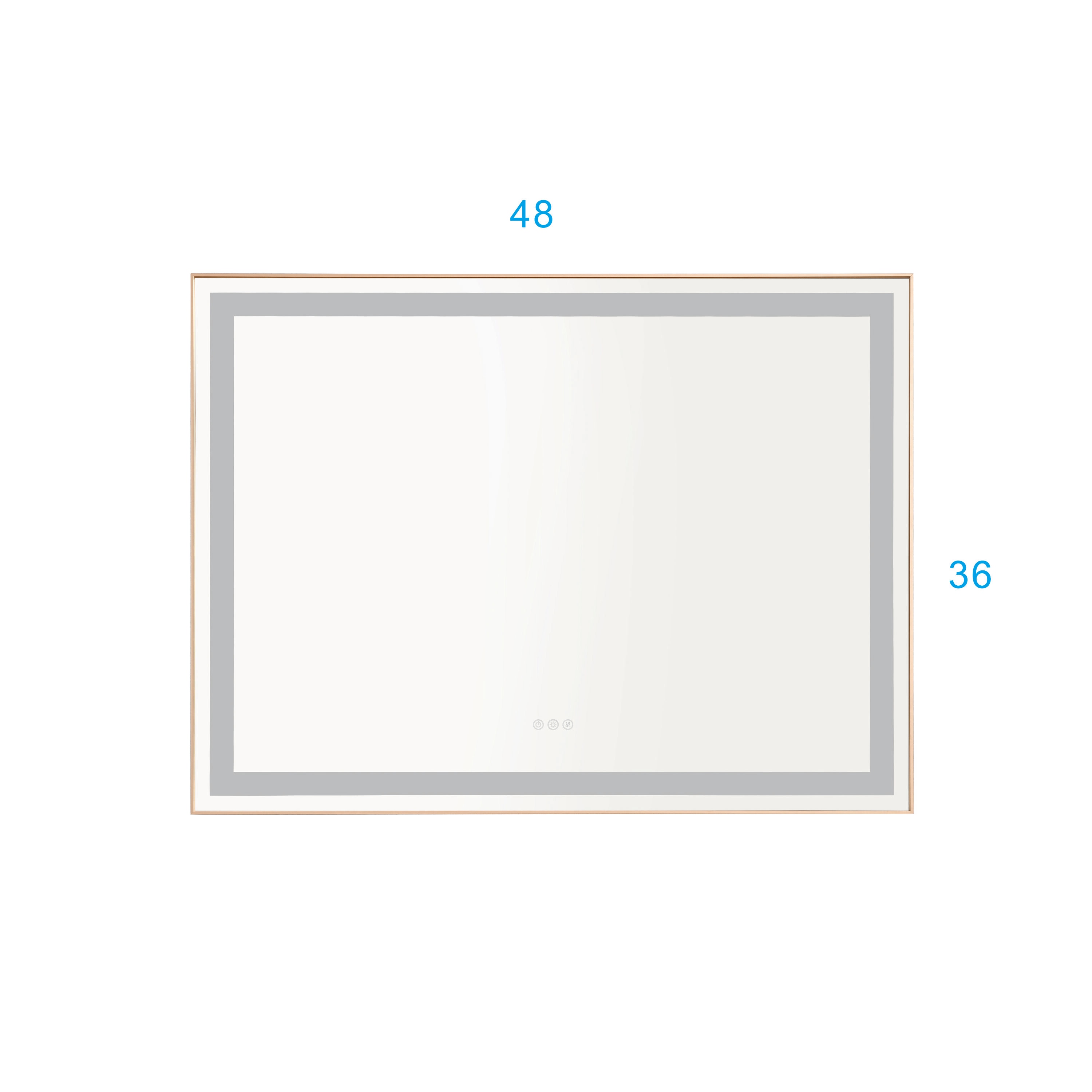 Bayfeve BF-77960-MIR Framed-Bath-Mirrors - View #3