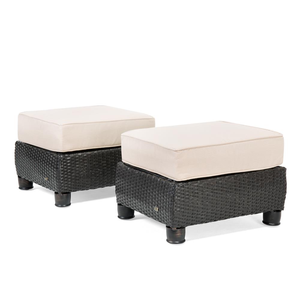 La-Z-Boy Outdoor BRECKENRIDGE OTTOMANS 2PACK-BROWN in the Outdoor ...