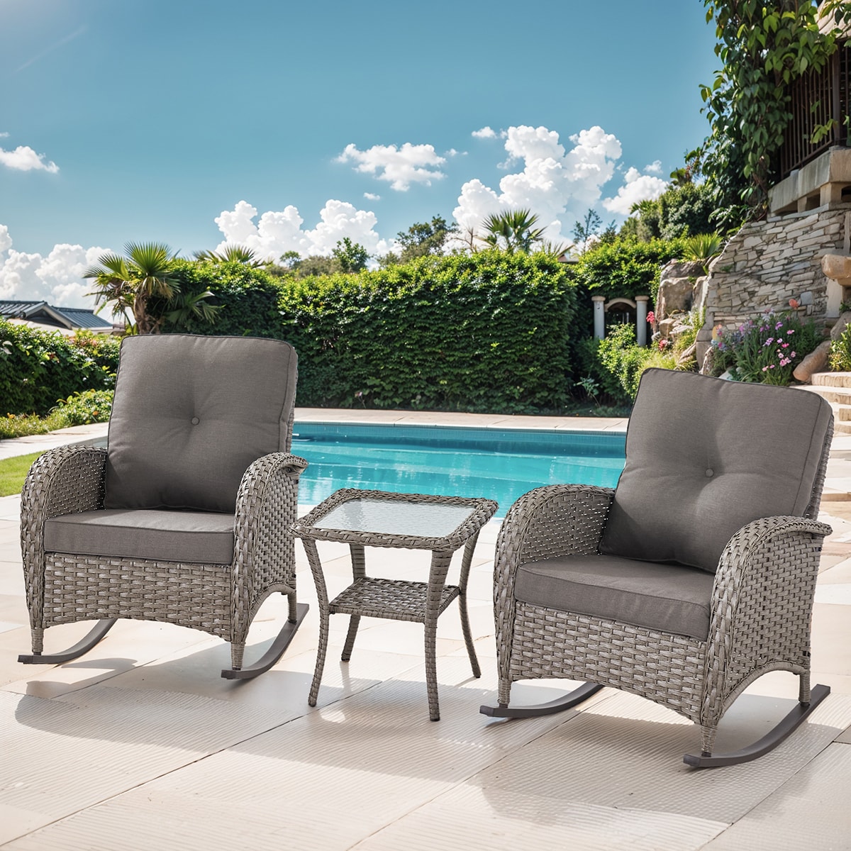 Rilyson FSKWGY3060-3 Patio-Chairs - View #2