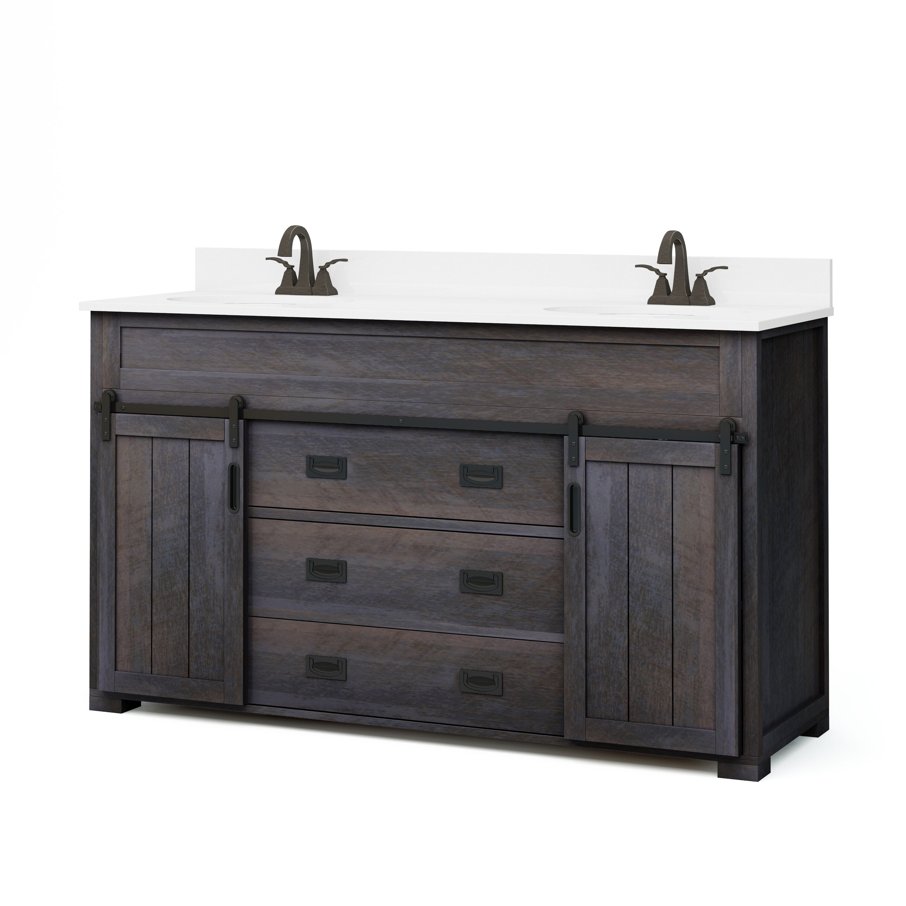 Style Selections WSL60BHV Bath-Vanity-Combo - View #3