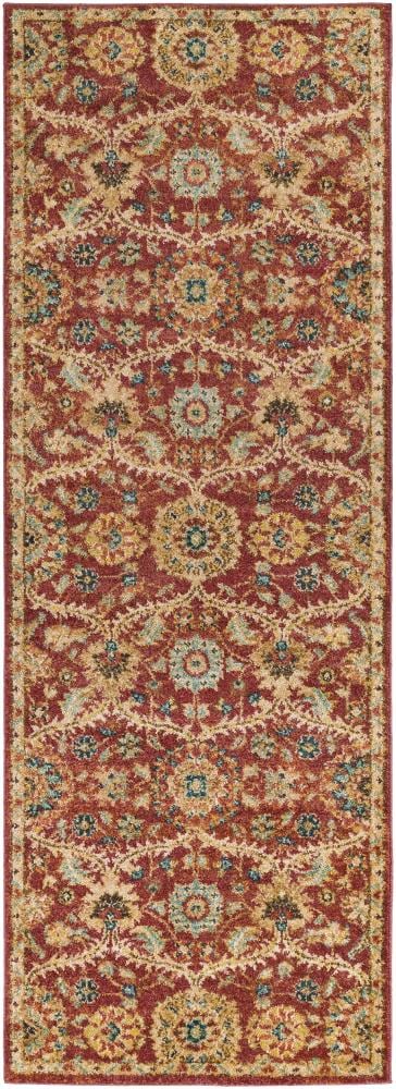Surya MMT2316-2773 Masala Market 2 X 8 (ft) Rust Medallion Oriental Runner