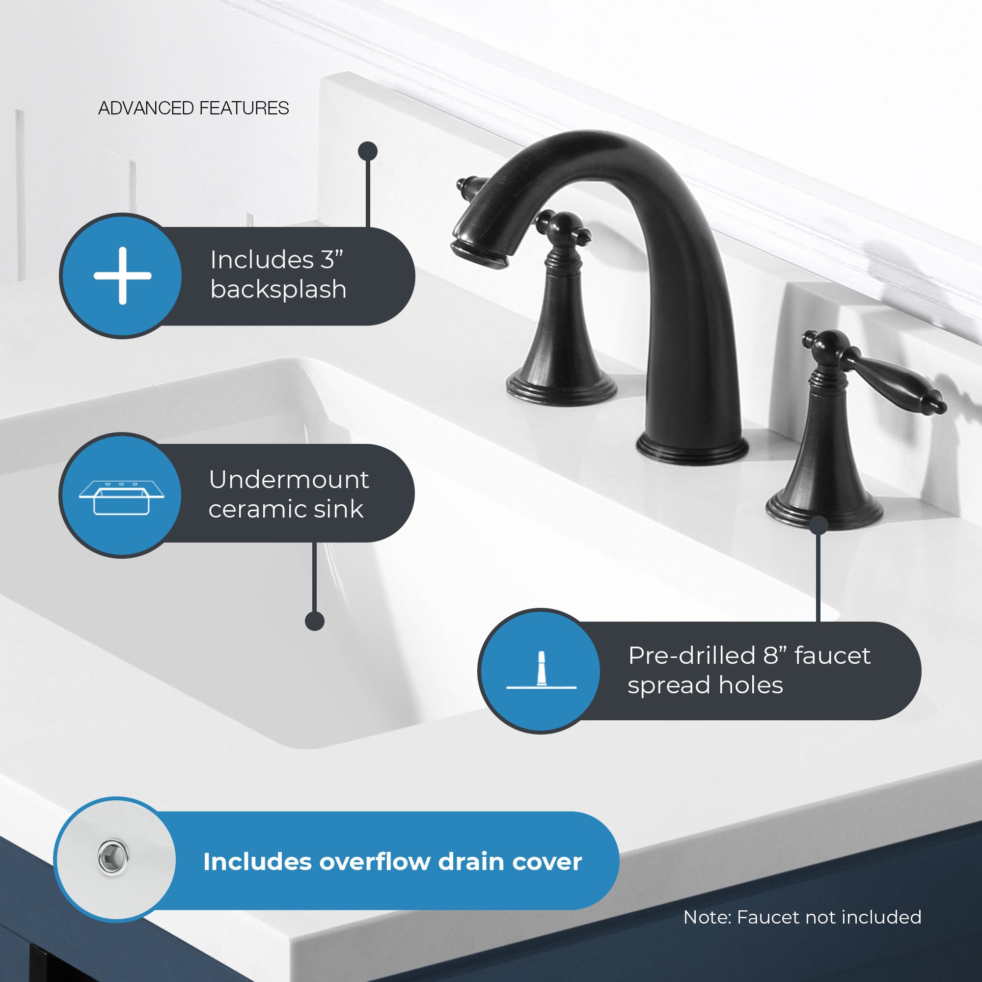 OVE Decors 15VVA-CLAR30-108 Bath-Vanity-Combo - View #6