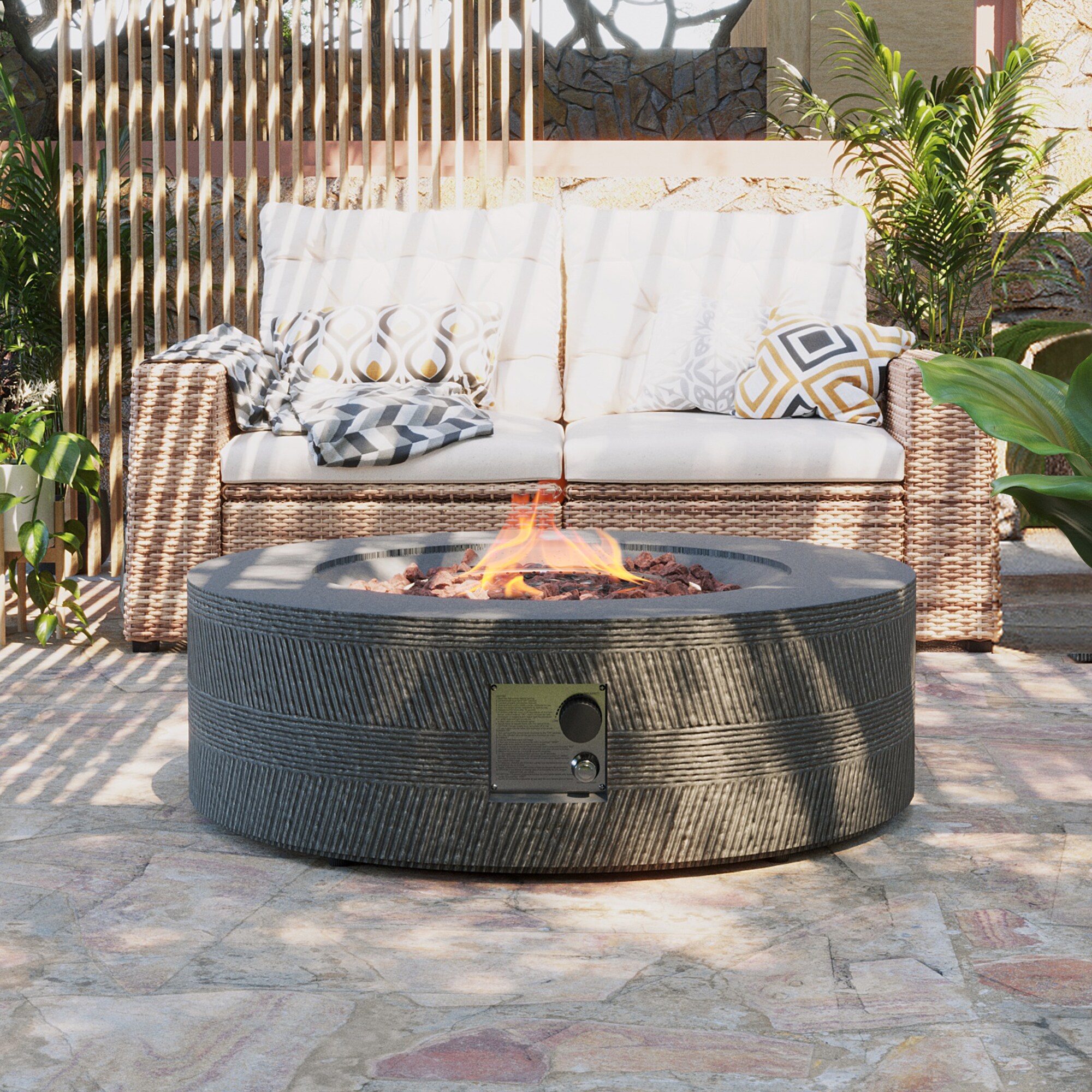 Patio Watcher BT-GS41H-OW-RGS Outdoor-Gas-Firepits - View #4