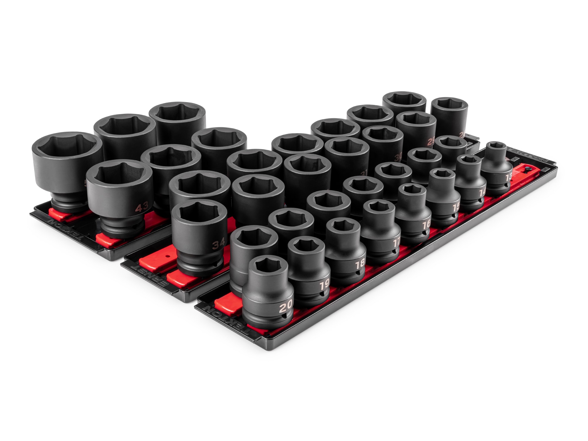 TEKTON SID93118 34 -Piece Metric 3/4-in Drive Set 6-point Impact Socket Set