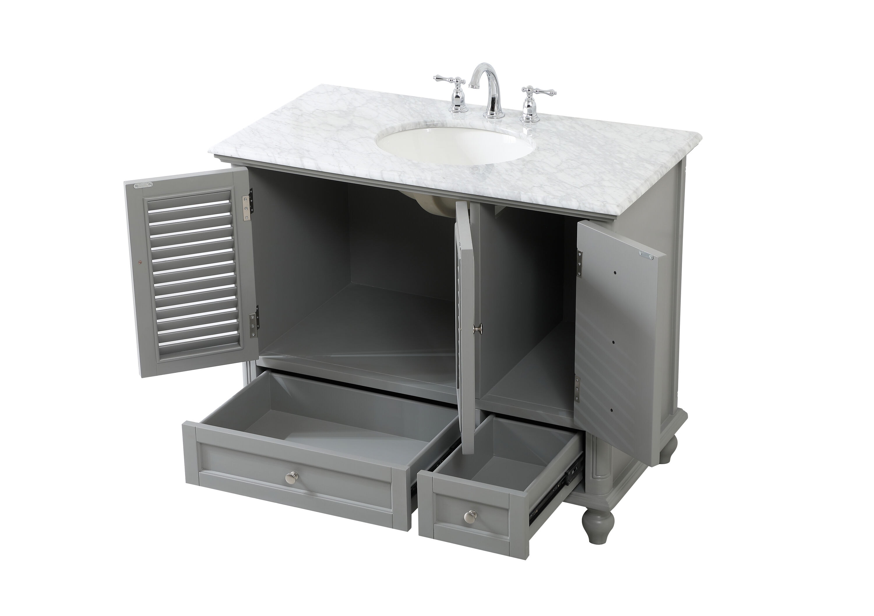 Elegant Decor HF91626GR Bath-Vanity-Combo - View #10