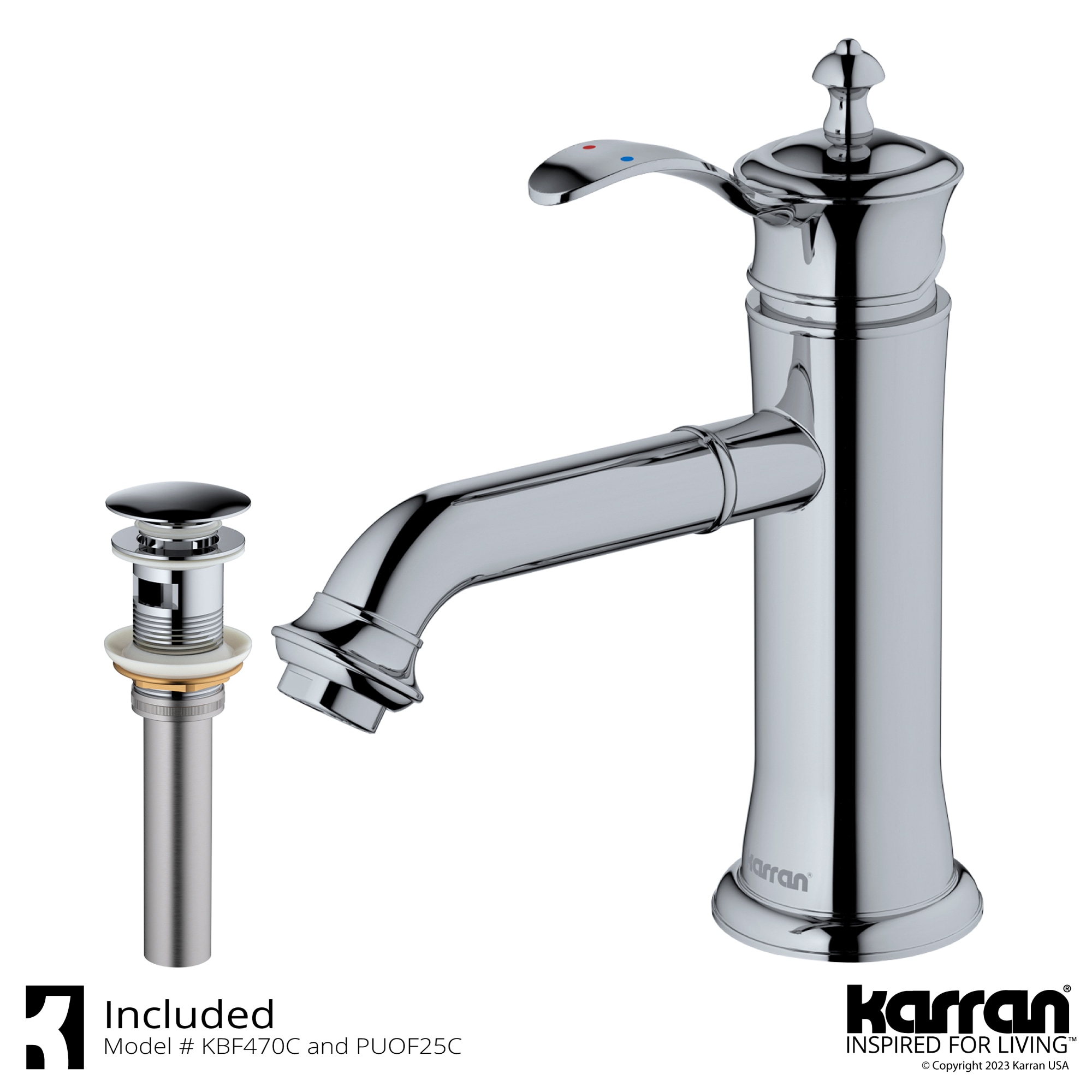 Karran KBF470C Lavatory-Faucets - View #2