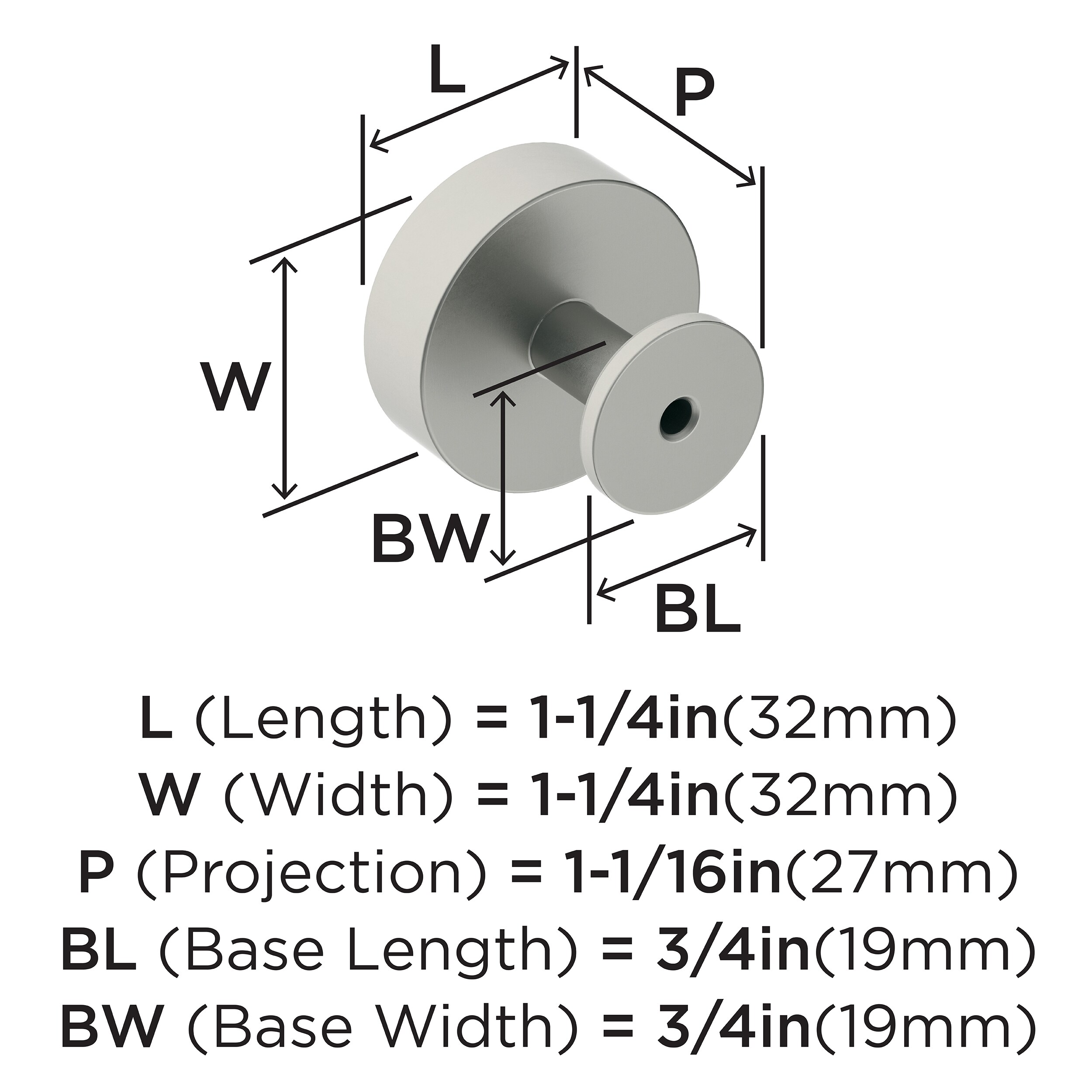 Amerock BP36864G10 Cabinet-Knobs - View #4