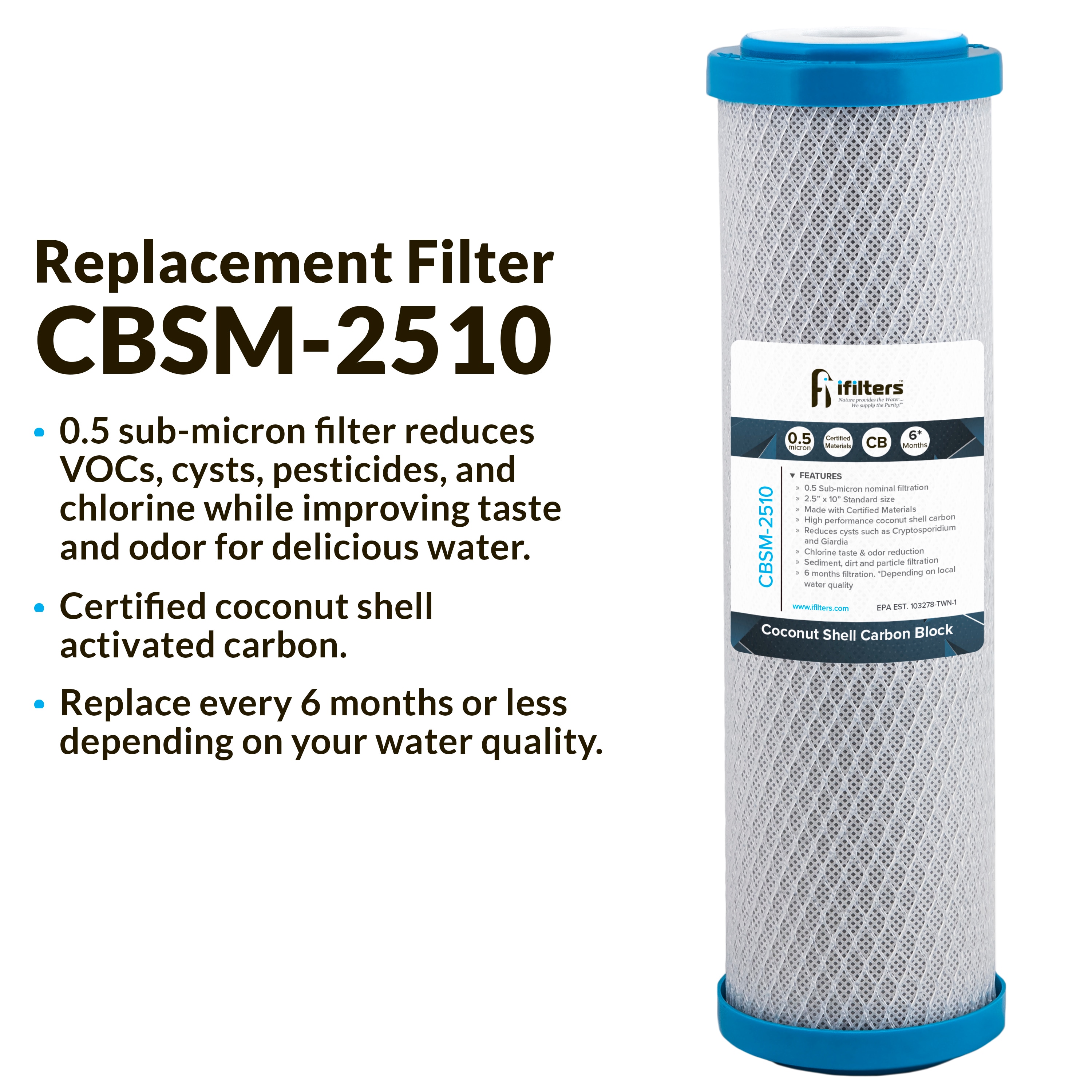 iFilters CNTP-1C Faucet-Mount-Filters - View #7