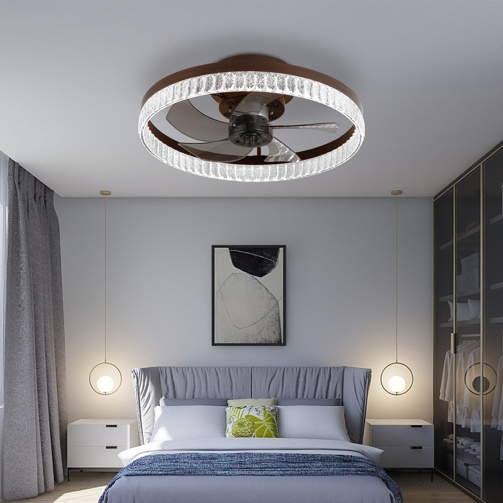 WELLFOR AMHEM-02BK Ceiling-Fans - View #6