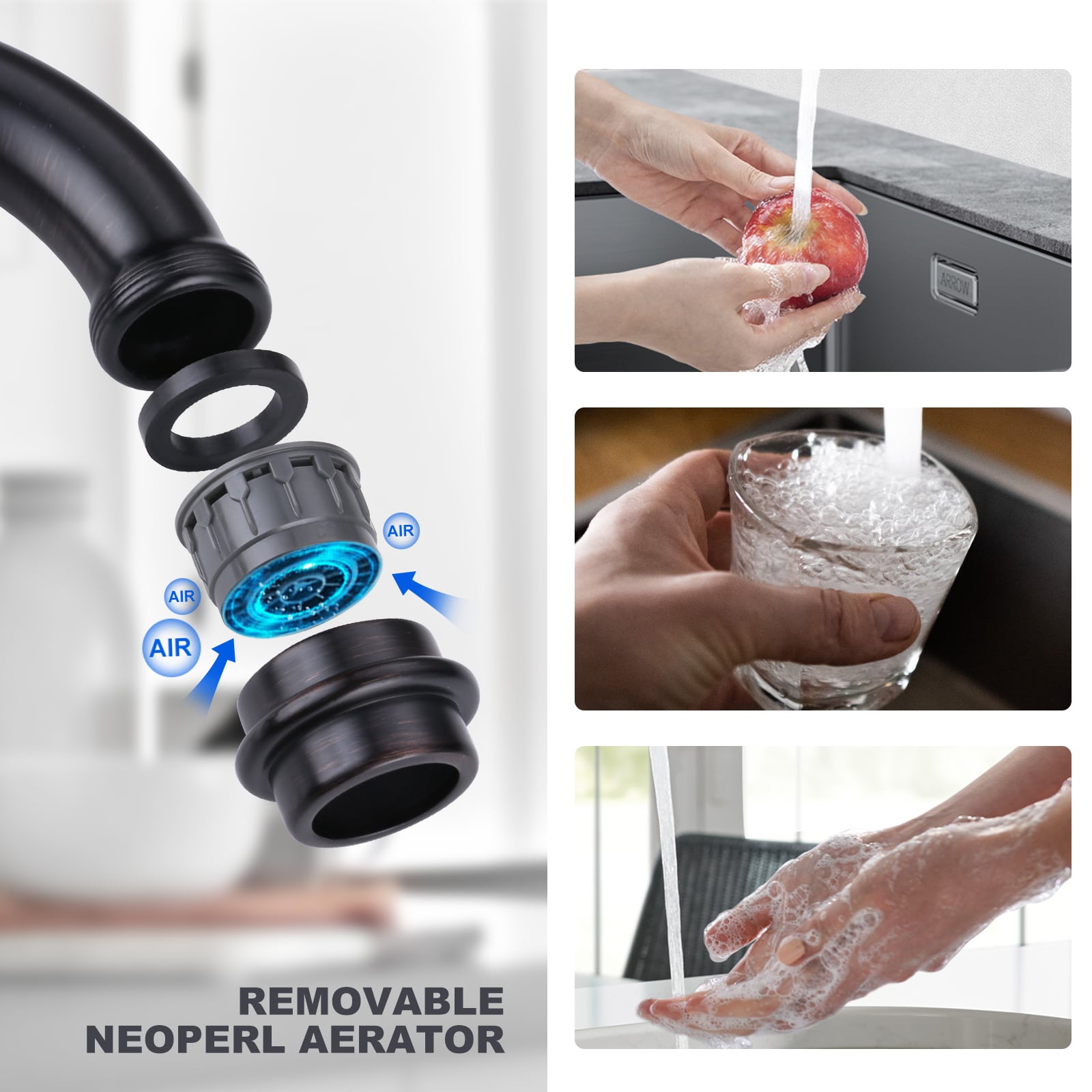 WOWOW 2311501RB-LW Kitchen-Faucets - View #4