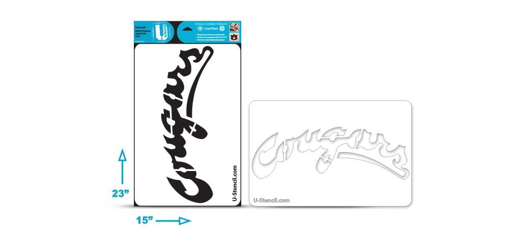 U-Stencil WSUOOS-502 Officially Licensed Multipurpose Collegiate Stencil