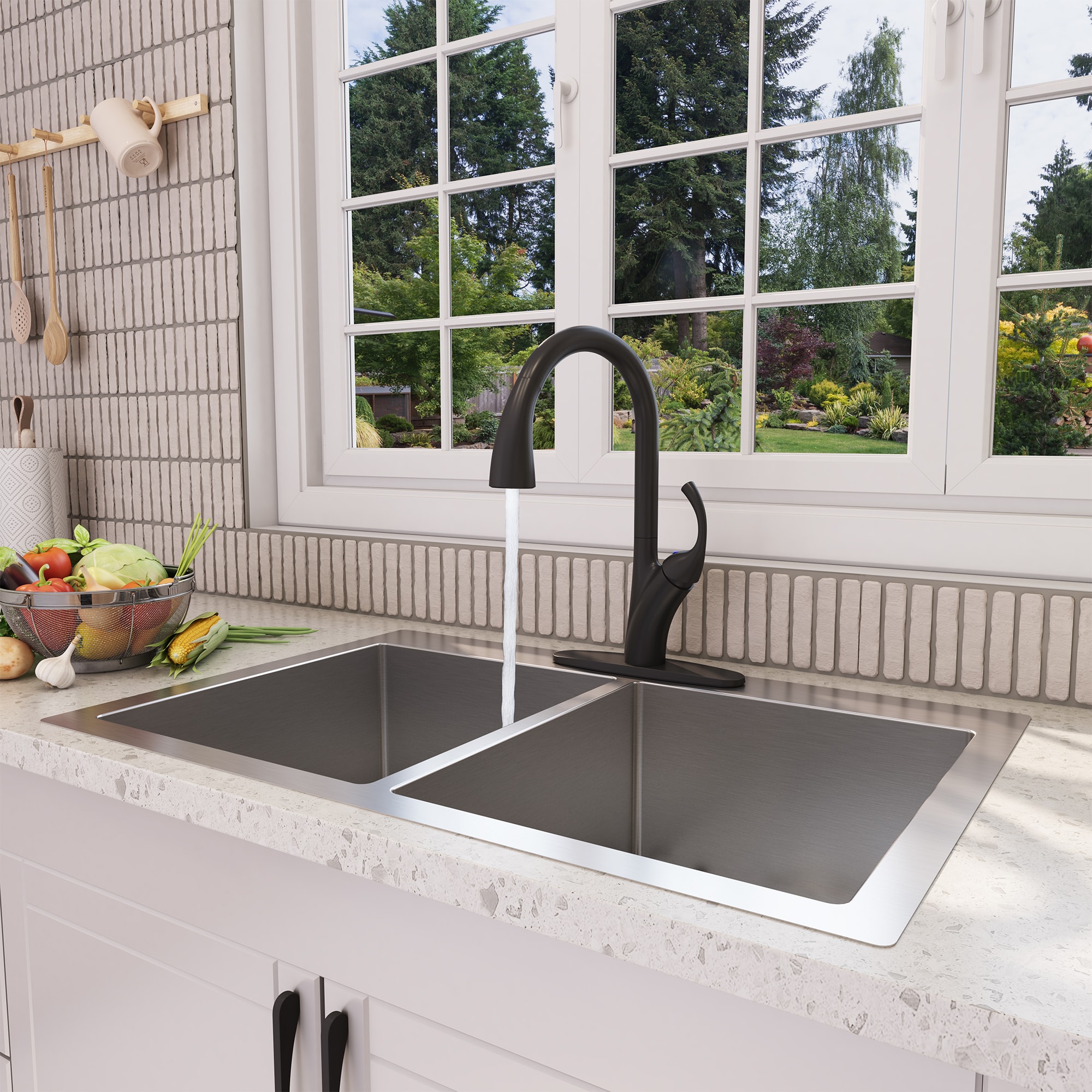 Mondawe MD-D48-BN Kitchen-Faucets - View #2