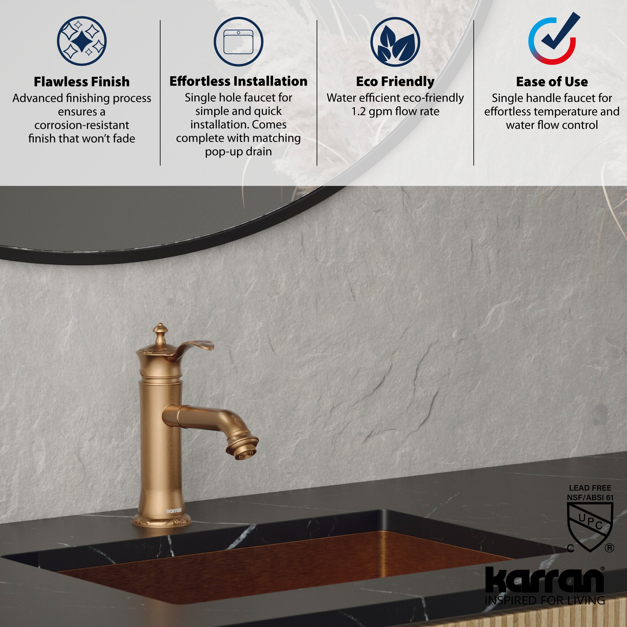 Karran KBF470BC Lavatory-Faucets - View #6