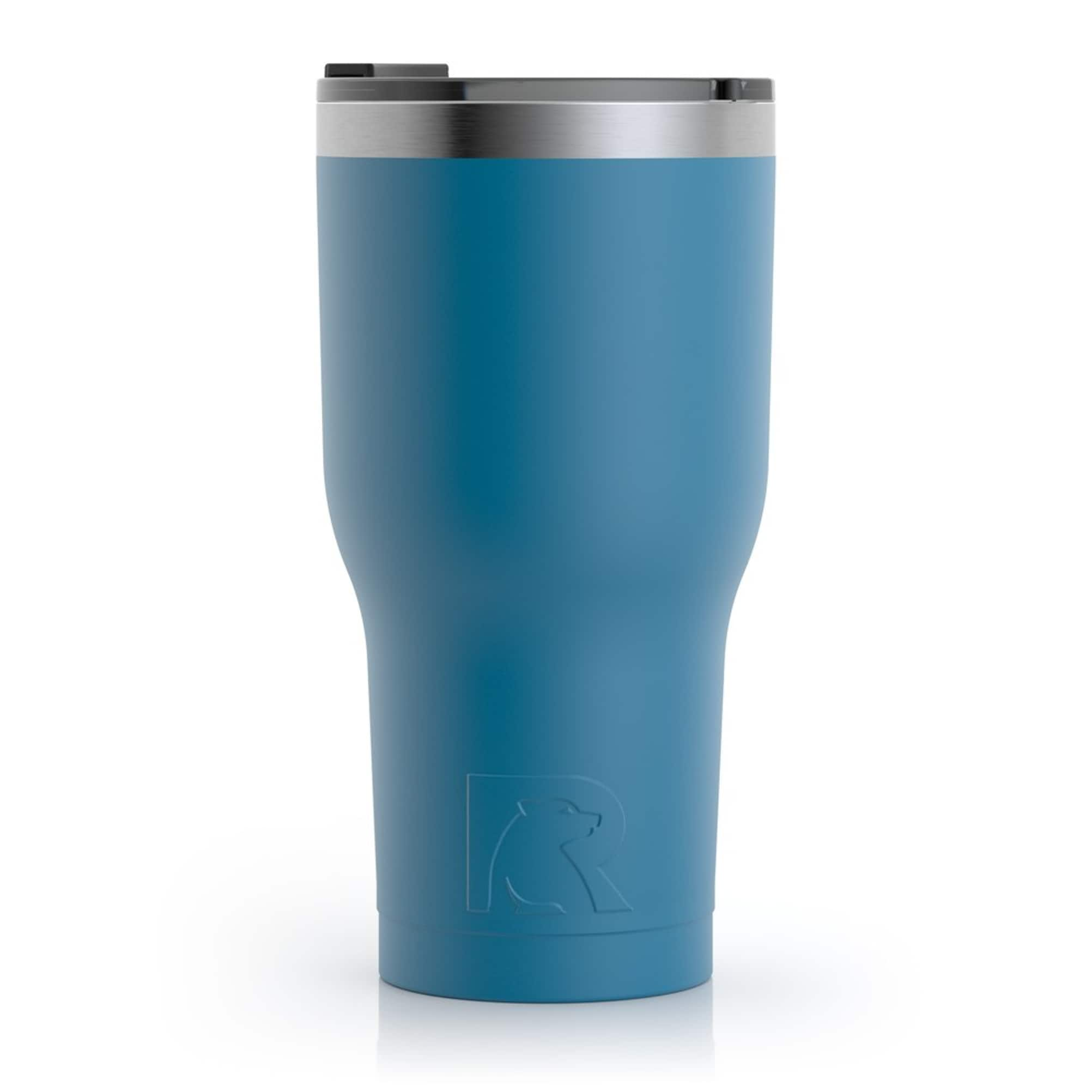 RTIC Outdoors 30-fl oz Stainless Steel Insulated Tumbler- Lake Blue in ...