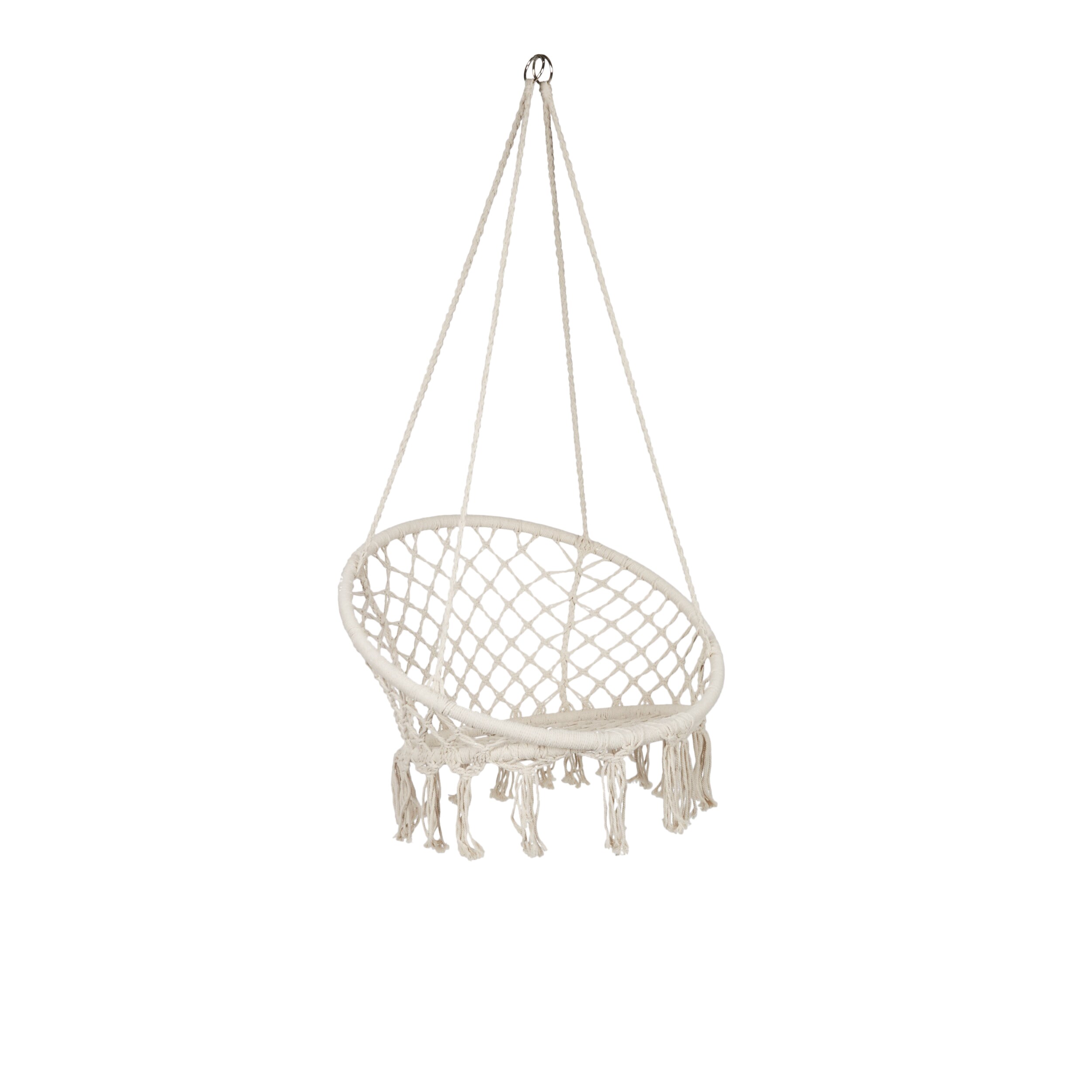 Macrame hanging best sale chair spotlight