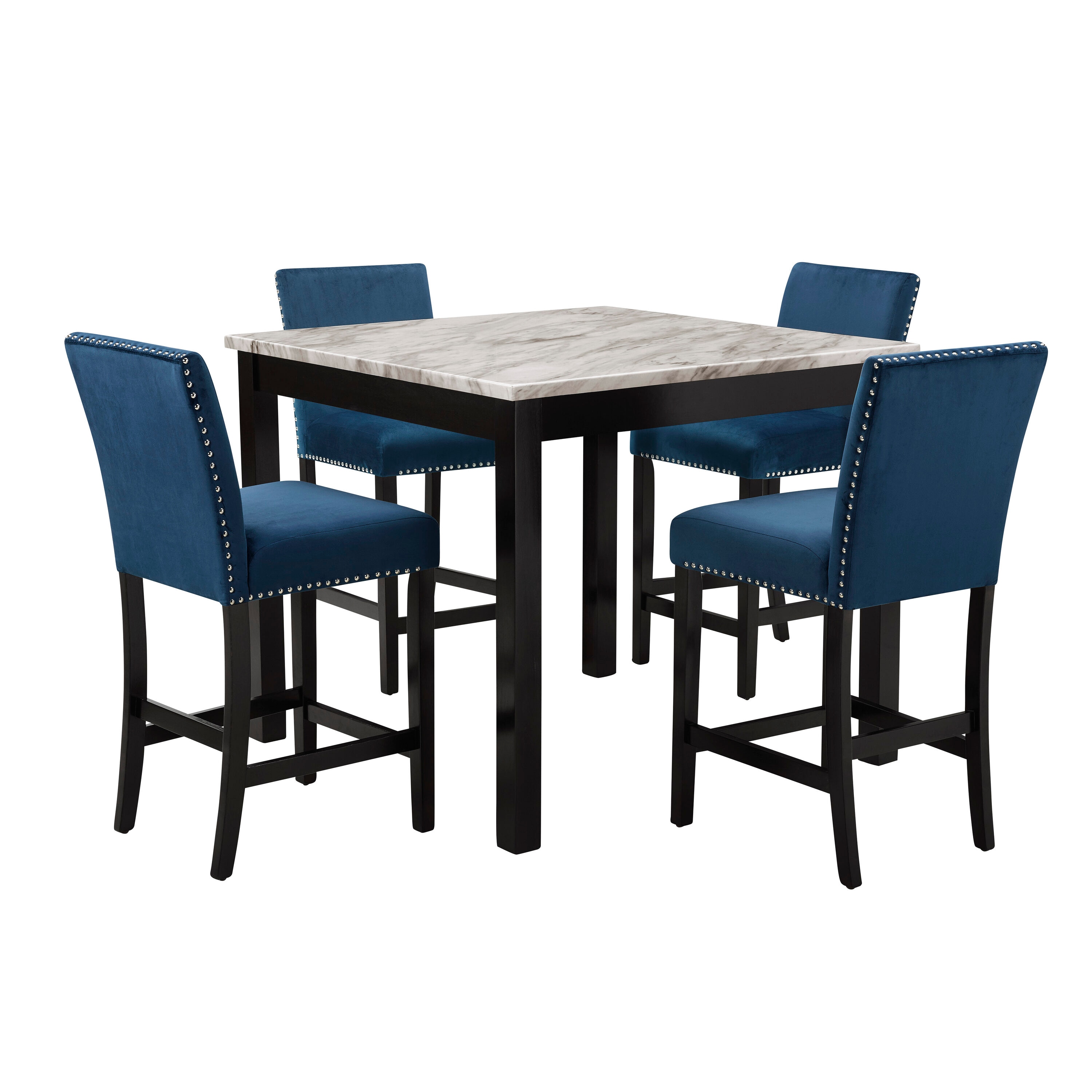 New Classic Furniture D400-52S-BLU Dining-Sets - View #2