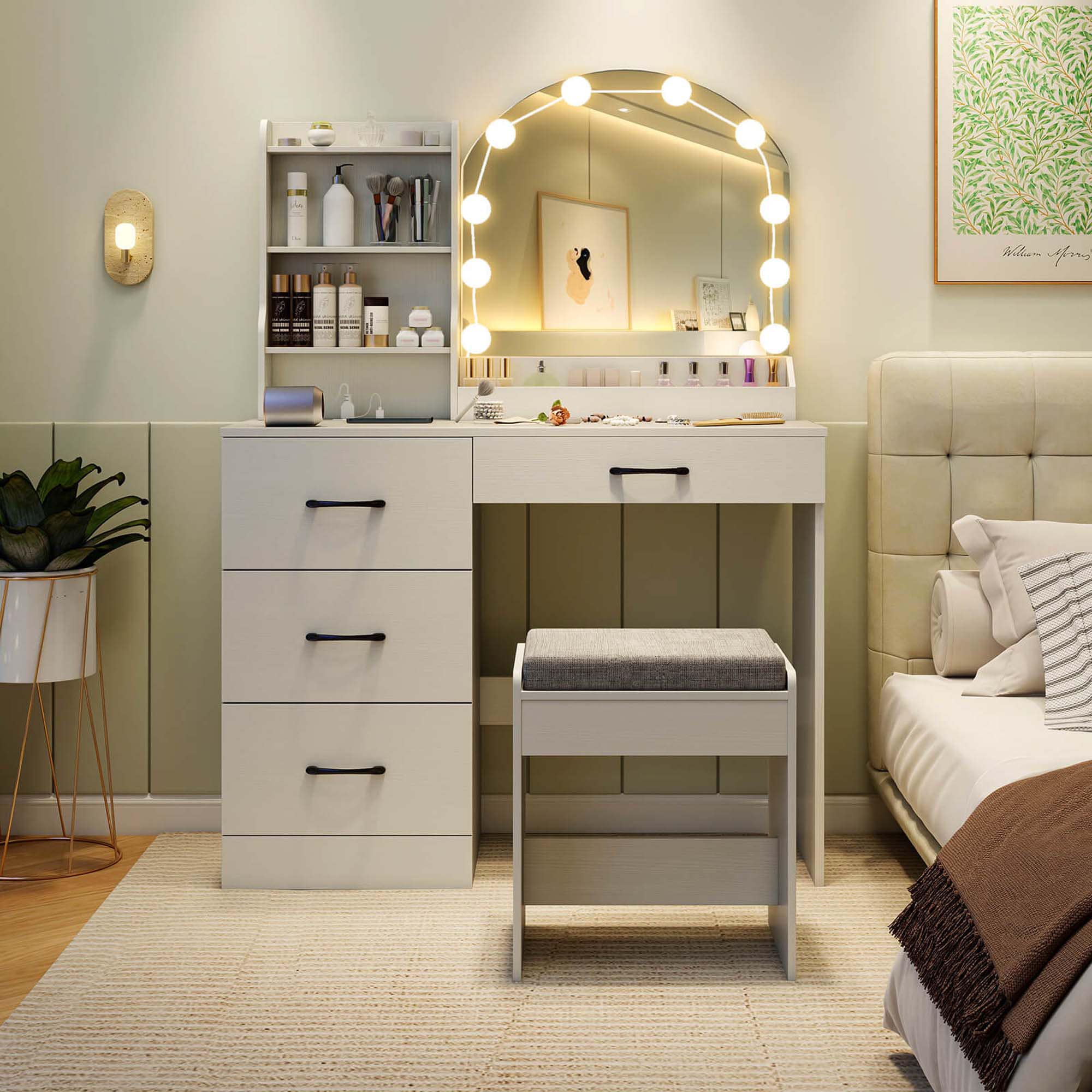 Costway HCST05061 Bedroom-Vanities - View #9