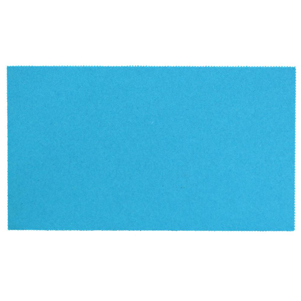 Blue Business Card Paper, 50 Sheets of Blank Printable Cardstock (2 x 3.5 in, 500 Cards)