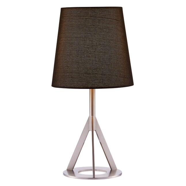 Brass Desk Lamp With Fabric Shade, Versanora 60 23 Romanza Tripod Floor Lamp With Black Shade