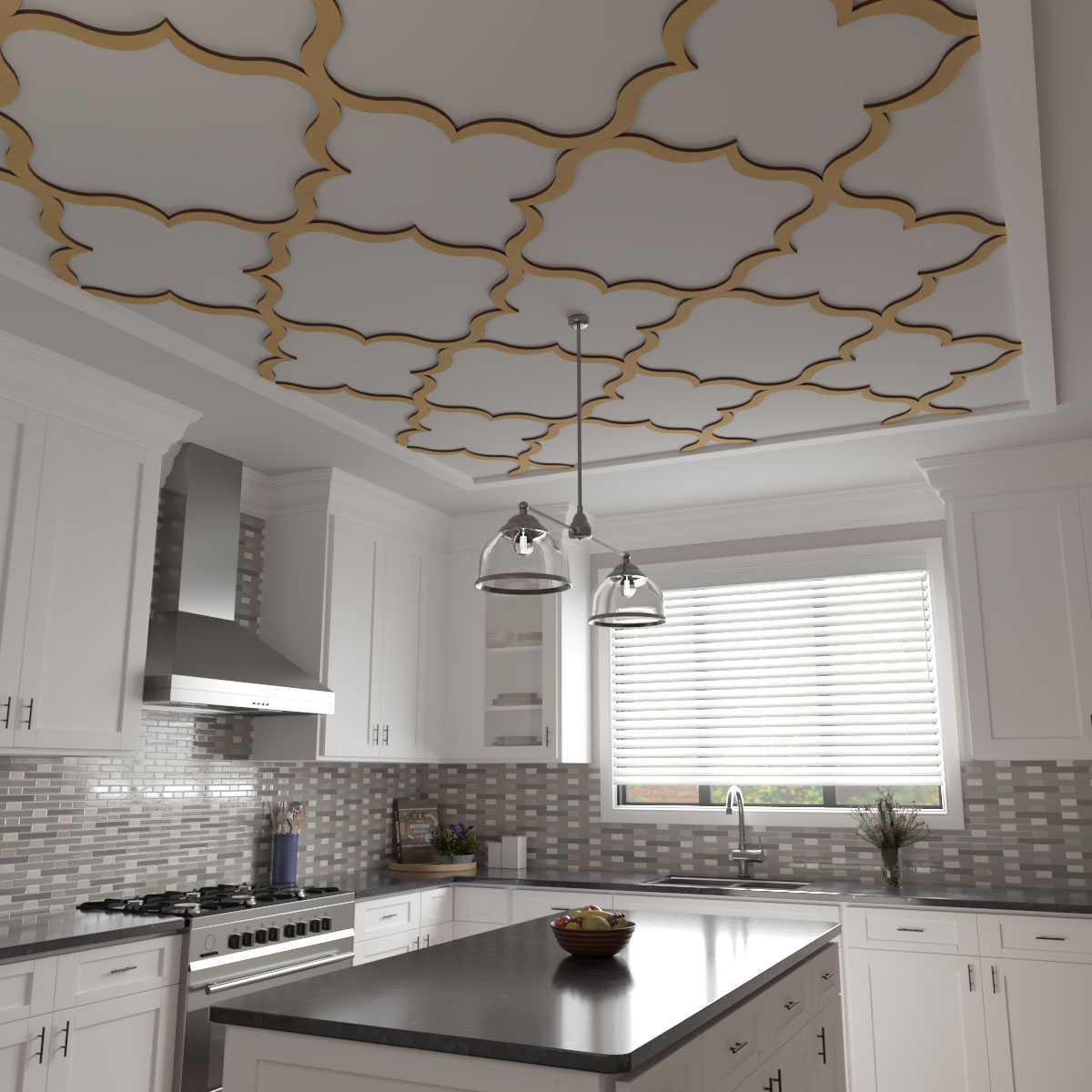 Ekena Millwork CELW33X33X0375MAYMF Wall-Panels - View #10