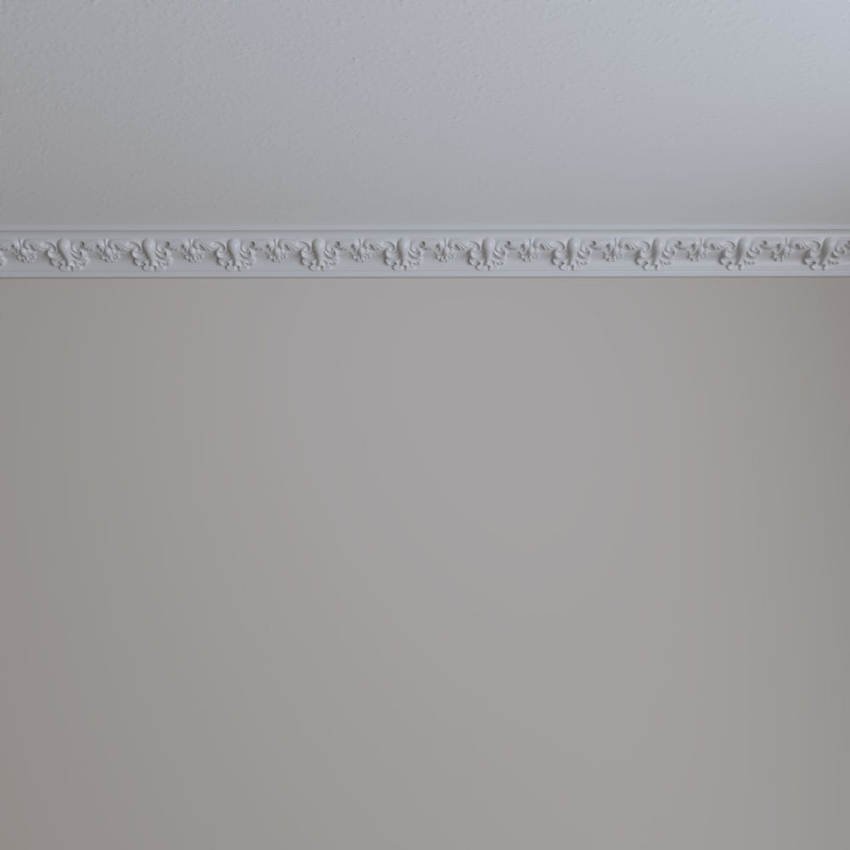 Hampshire White Polyurethane Crown Moulding 94.5"