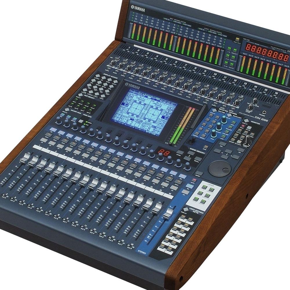  TCNCD382910 Yamaha Commercial Audio YMH-DM1000VCM V2 Digital Production Console with Add-On Effects