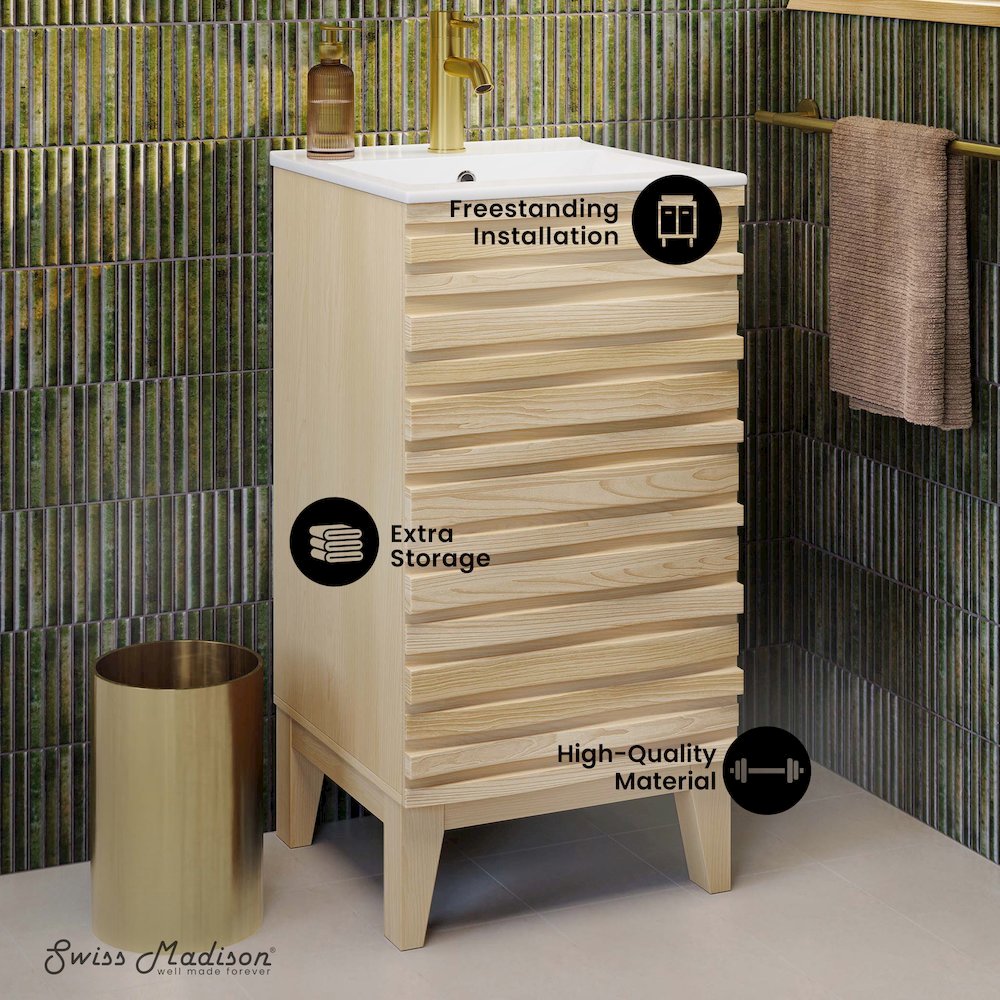 Swiss Madison SM-5-BV560 Bath-Vanity-Combo - View #2