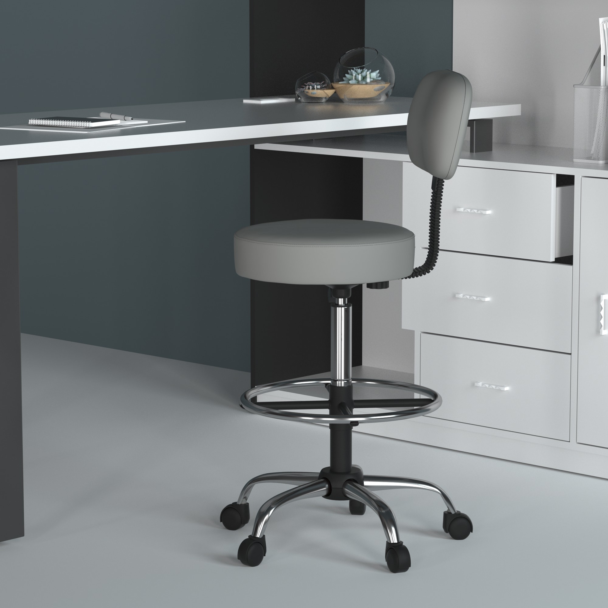 Boss Office Products B16245-GY Office-Chairs - View #6
