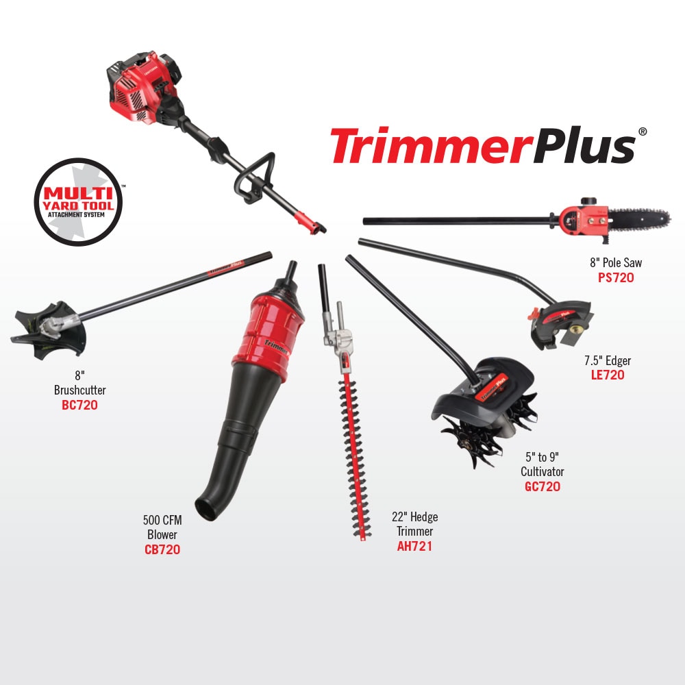 CRAFTSMAN 30-cc 4-cycle 17-in Straight Gas String Trimmer with Edger Capable in the Trimmers department at
