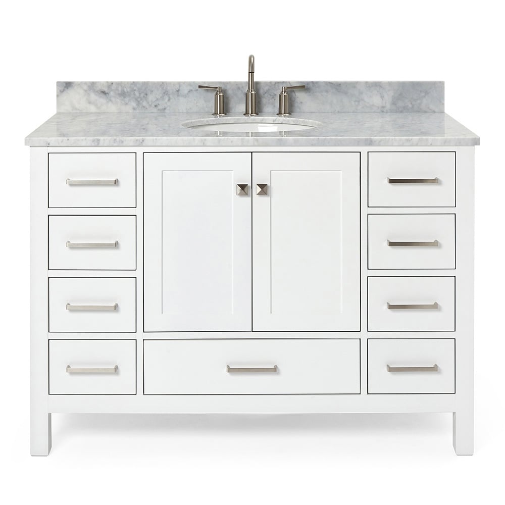 ARIEL A049SCW2OVOWHT Bath-Vanity-Combo - View #2