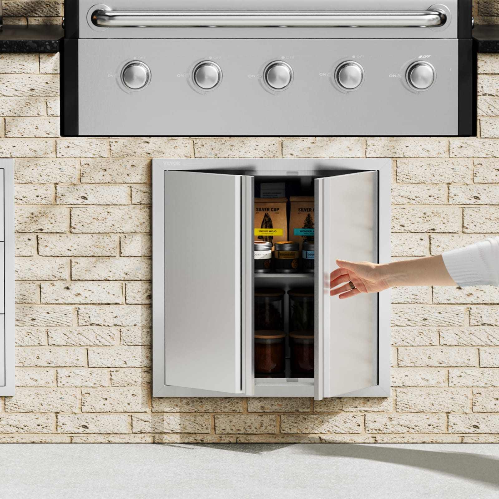 VEVOR SMABSCJMYS24Y71UBV0 Builtin-Grill-Cabinet-Parts - View #2