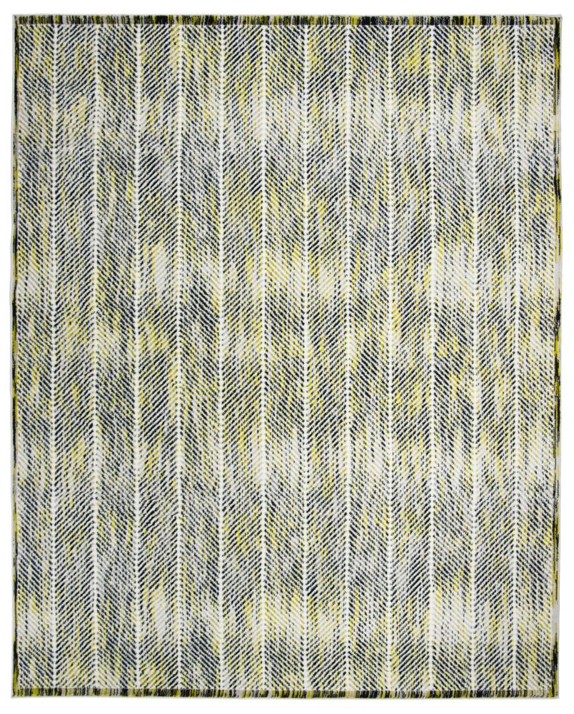 Safavieh SKY194G-8 Skyler Orla 8 x 10 (ft) Loomed Polypropylene Gray/Yellow Rectangular Indoor Abstract Bohemian/Eclectic Area rug