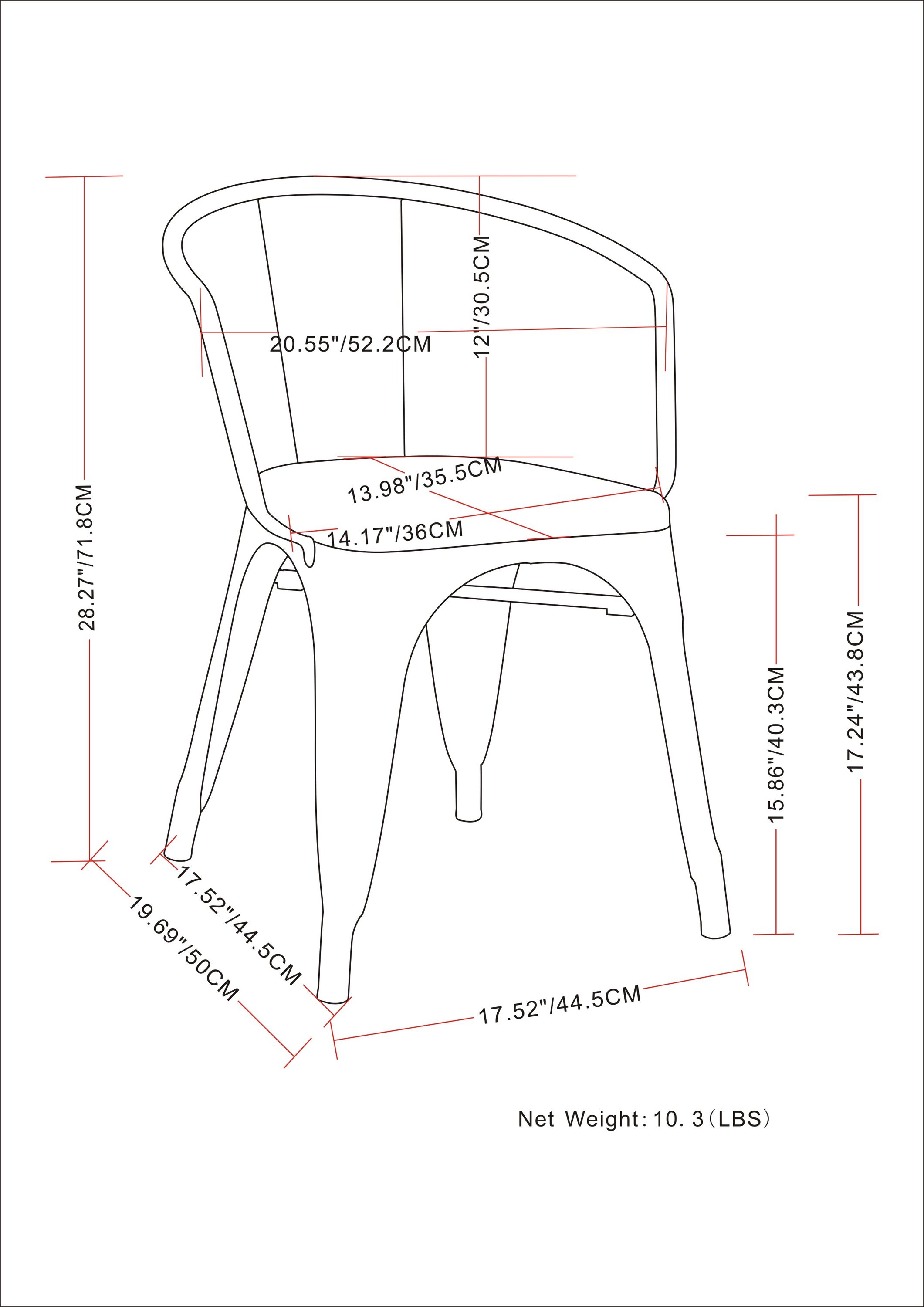 Simpli Home AXCLAR-01-DB-S Dining-Chairs - View #10