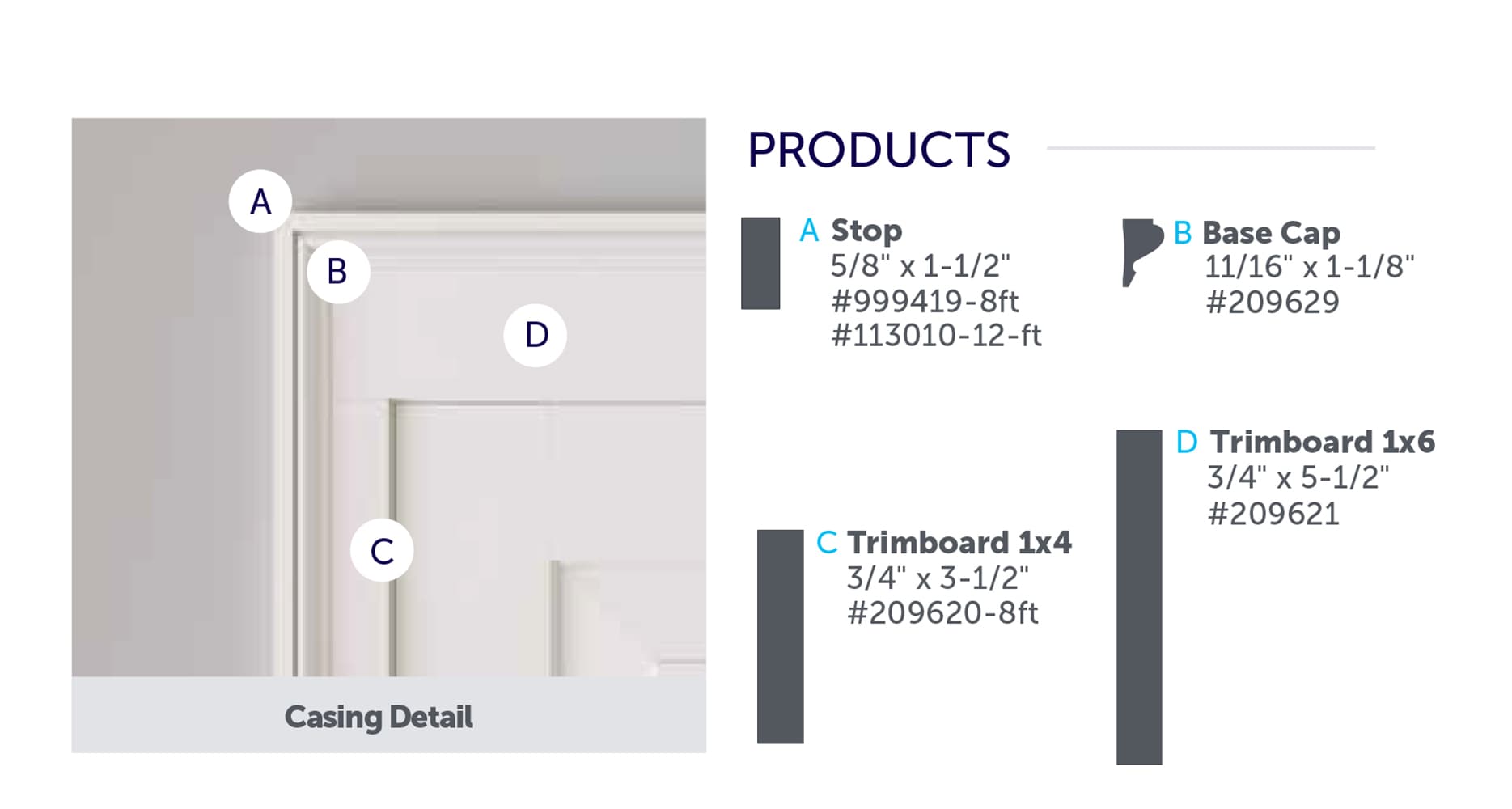 Royal Building Products 02450 Baseboard-Moulding - View #6