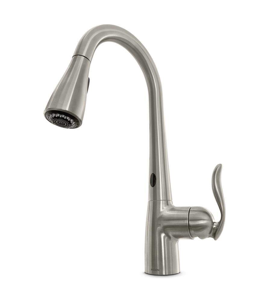 Moen Arbor Spot Resist Stainless Single Handle Pull Down Touchless   02217434 