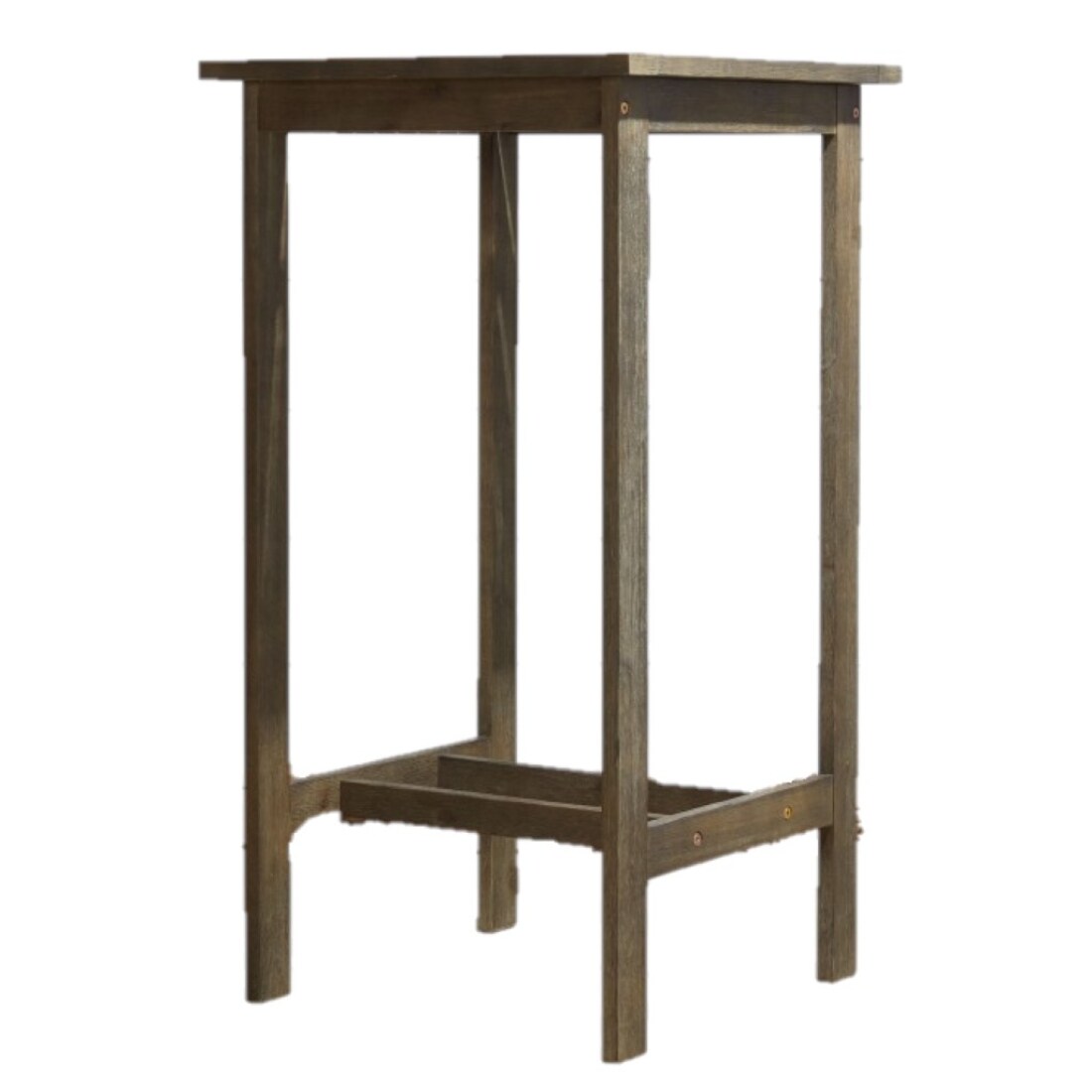 HomeRoots 4000390023 Square Outdoor Bar height 24-in W x 24-in L
