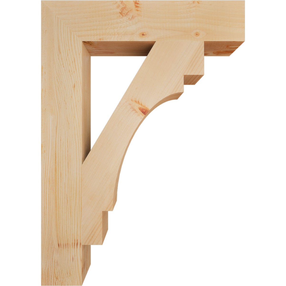 Ekena Millwork BKT04X20X28MRC05SDF Exterior-Brackets-Braces - View #3