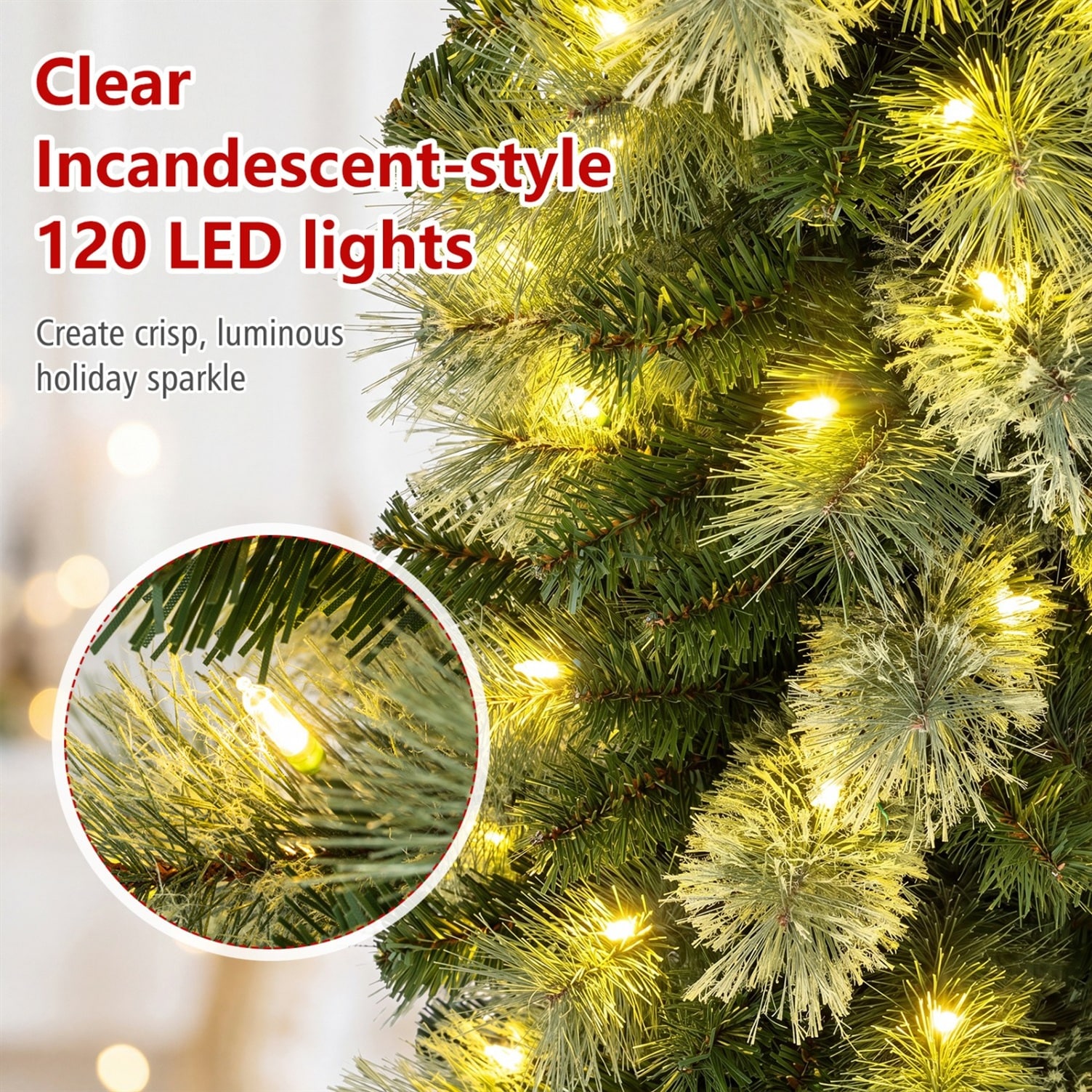LIVIZA HYJ25529US-S Artificial-Christmas-Trees - View #6