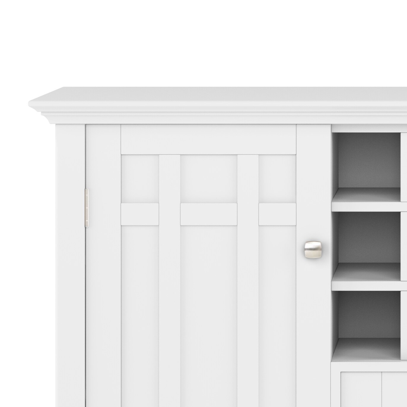 Simpli Home AXCBED-04-WH Dining-Kitchen-Storarge - View #4