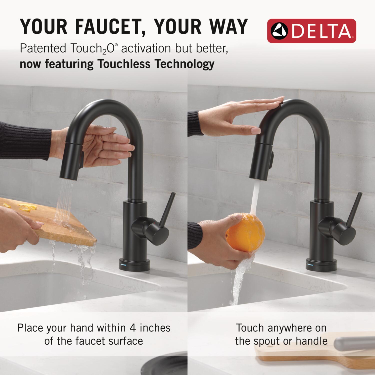 Delta 9959TL-BL-DST Kitchen-Faucets - View #2