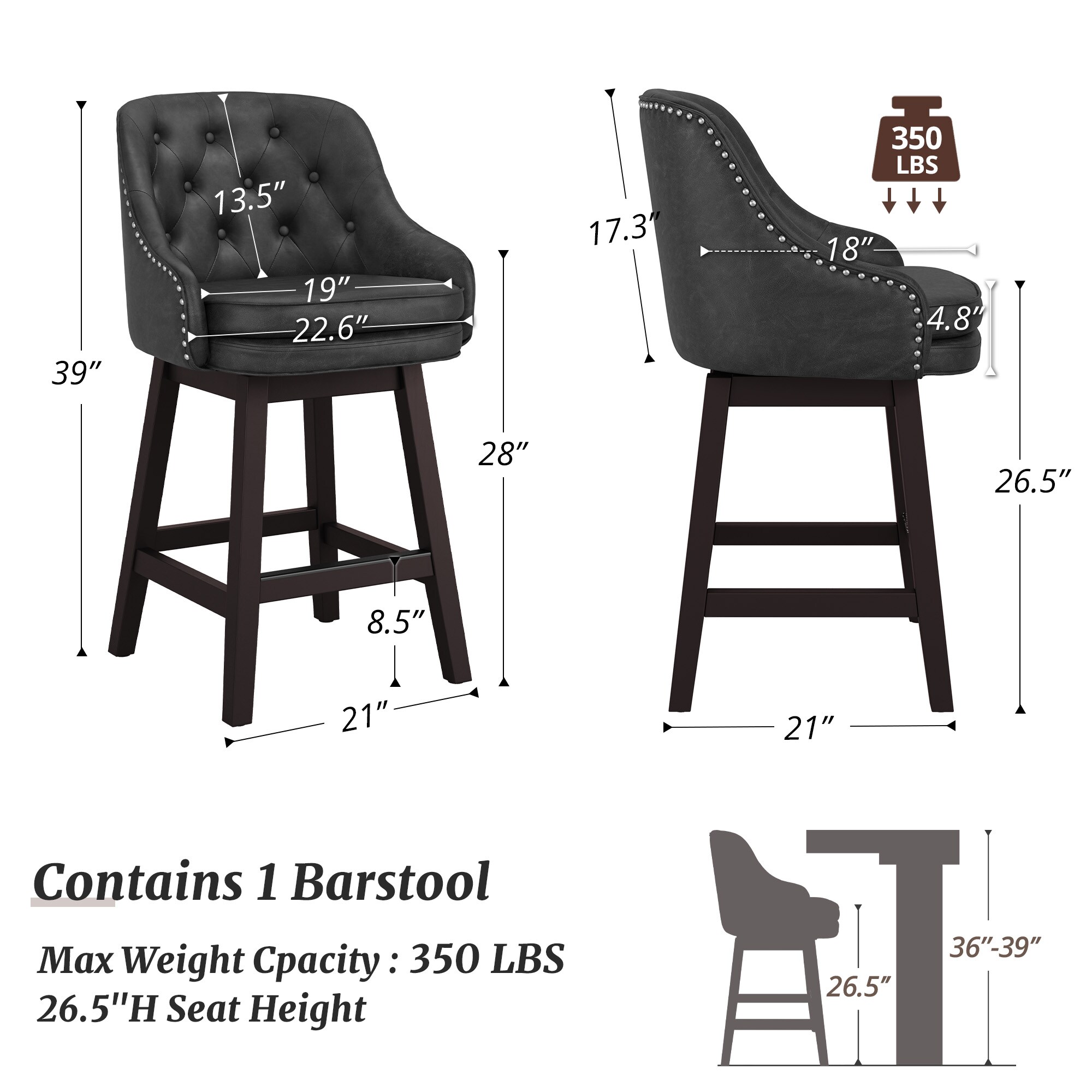 LUE BONA YB-169-02LS stools - View #2